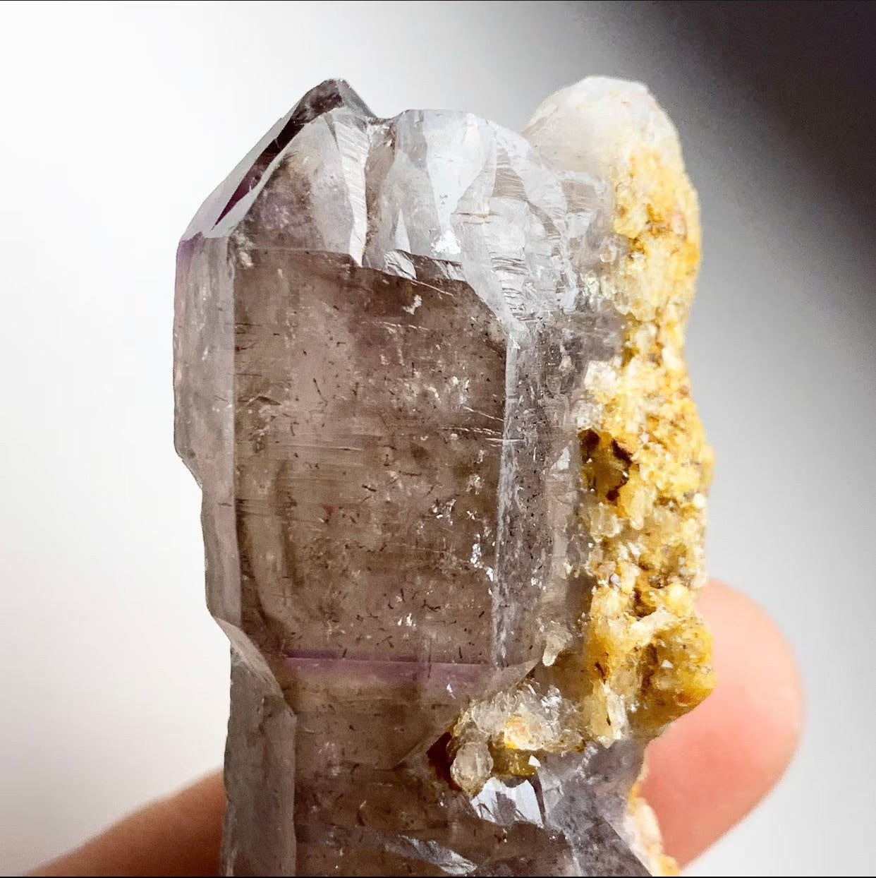 Smoky Amethyst Scepter (DT) | Zimbabwe