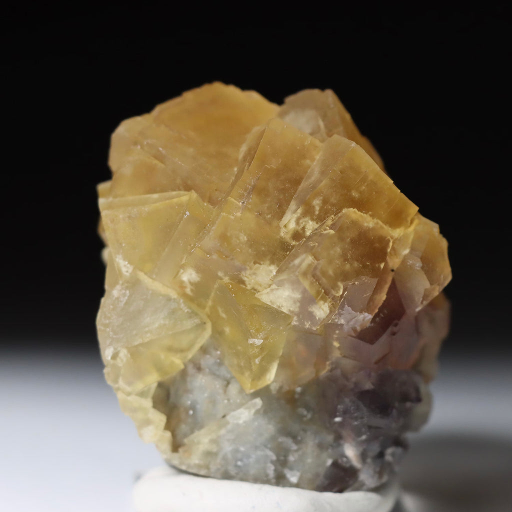 Yellow Fluorite on Matrix | Anhui China