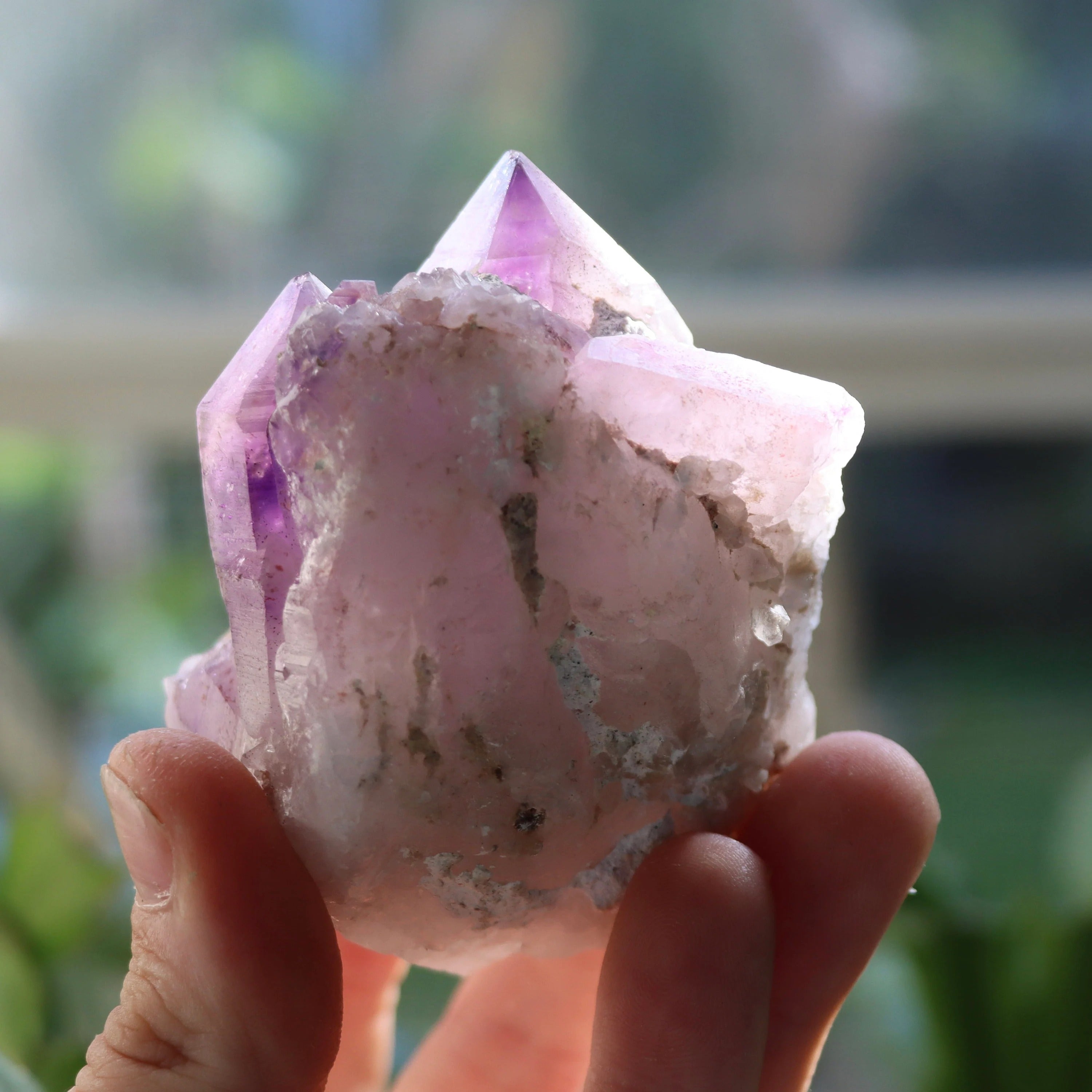 Phantom Brandberg Amethyst on Matrix | Namibia