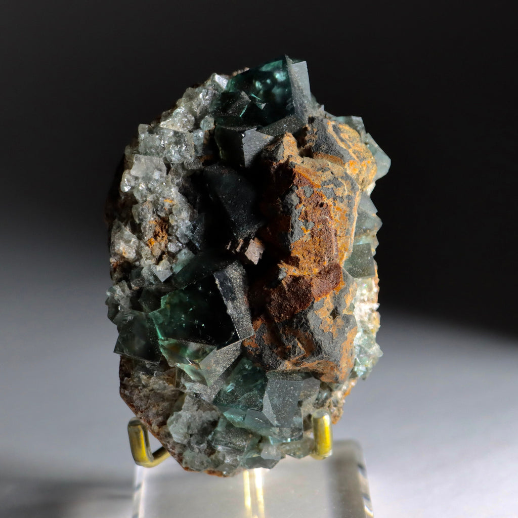 Color Changing Fluorite with Galena