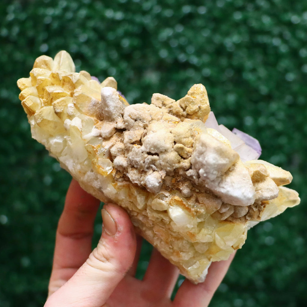 Calcite with Fluorite | Natural Fluorite Mineral Specimen