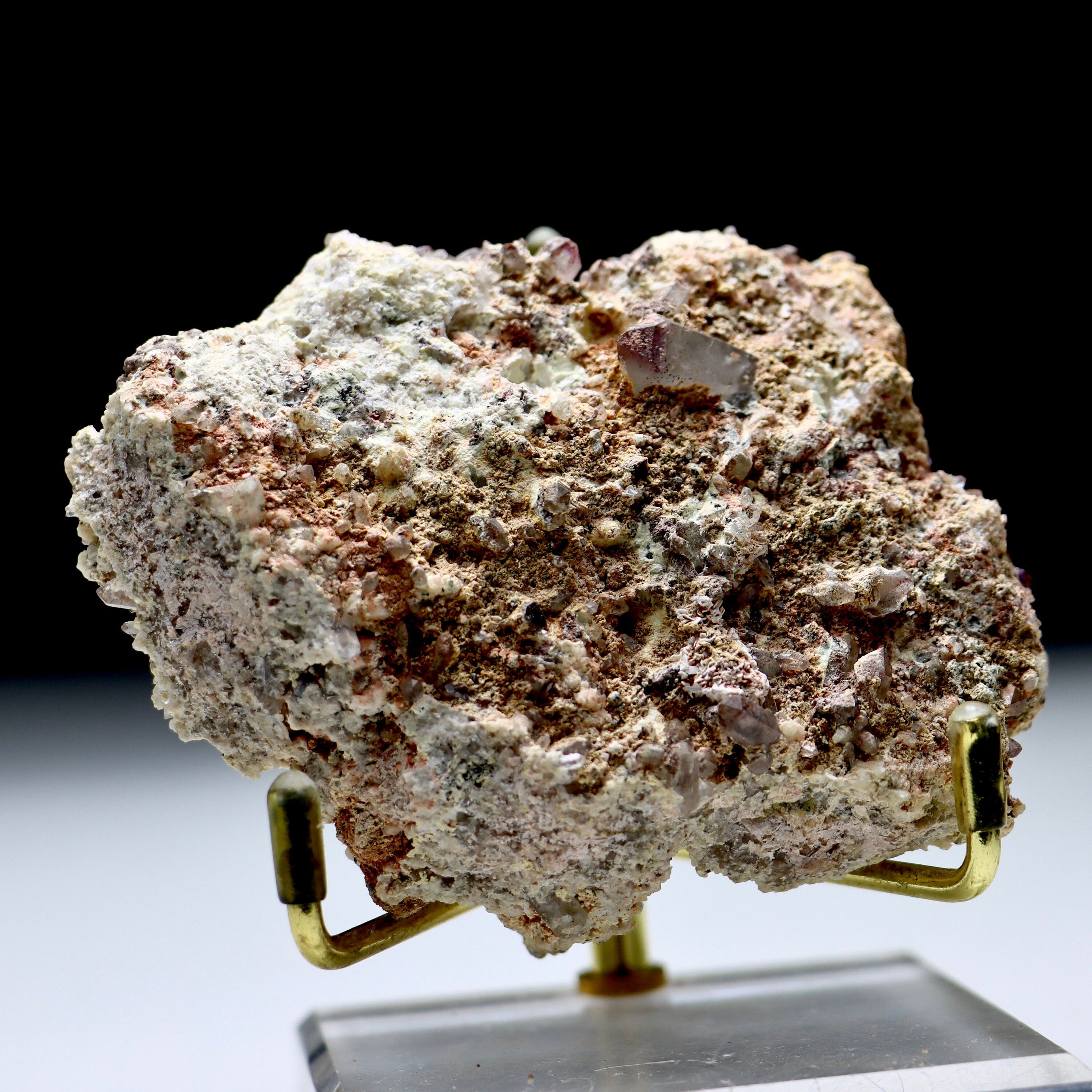 Phantom Brandberg Amethyst on Matrix | Natural Quartz Specimen