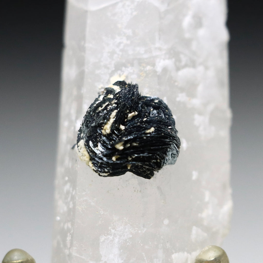 Quartz with Hematite Rosette | Natural Quartz Crystal