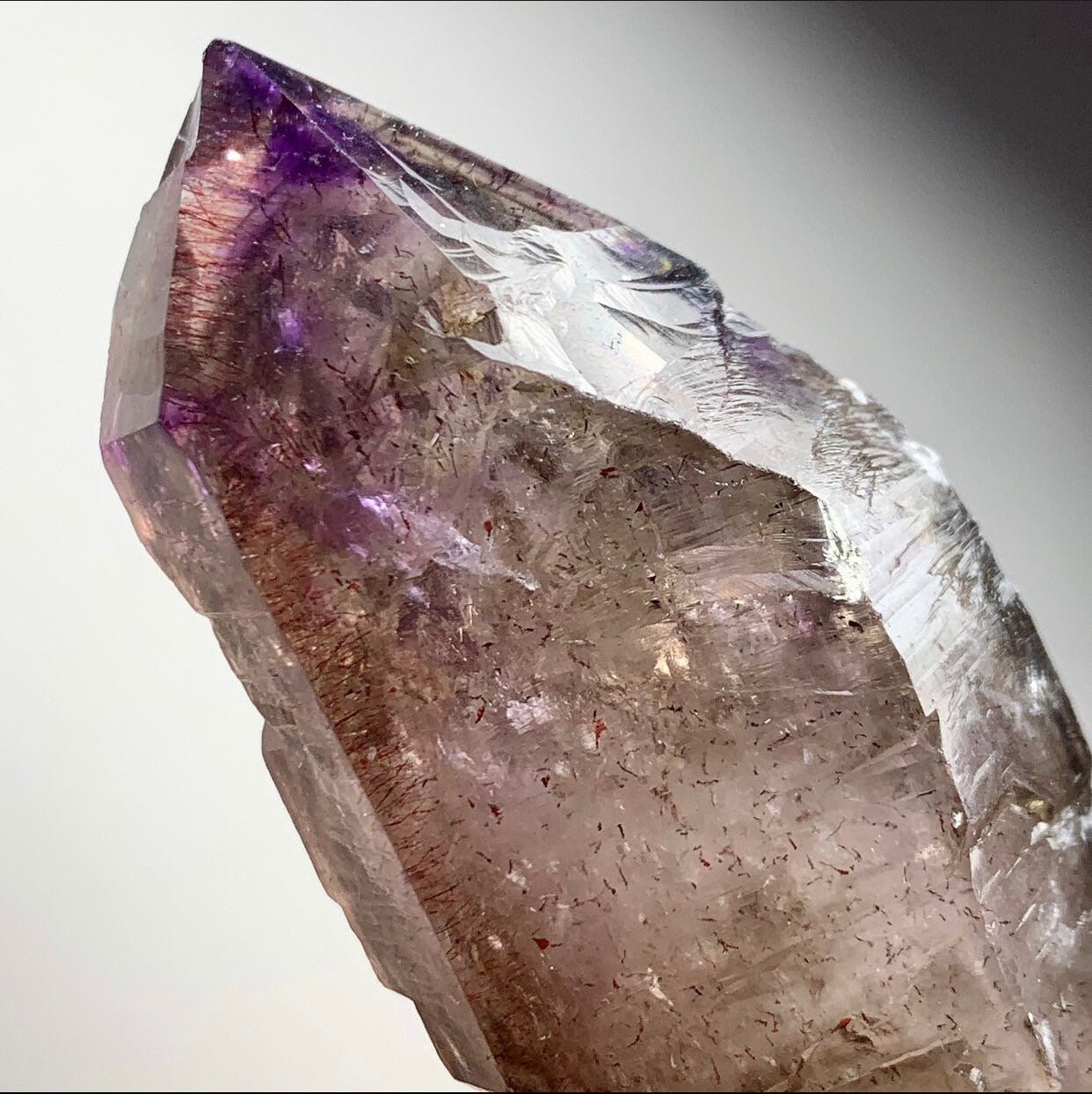Smoky Amethyst Scepter (DT) | Zimbabwe