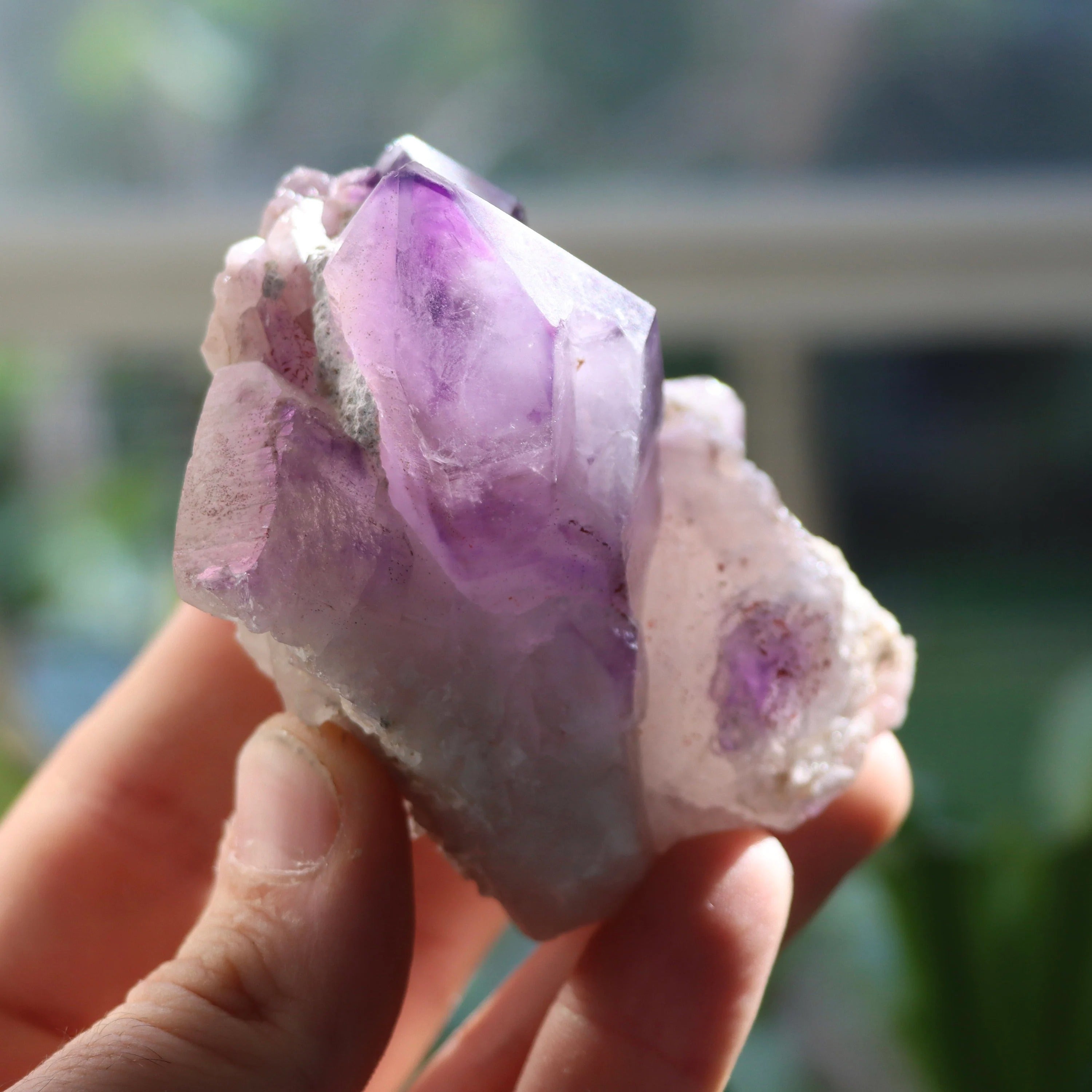 Phantom Brandberg Amethyst on Matrix | Namibia