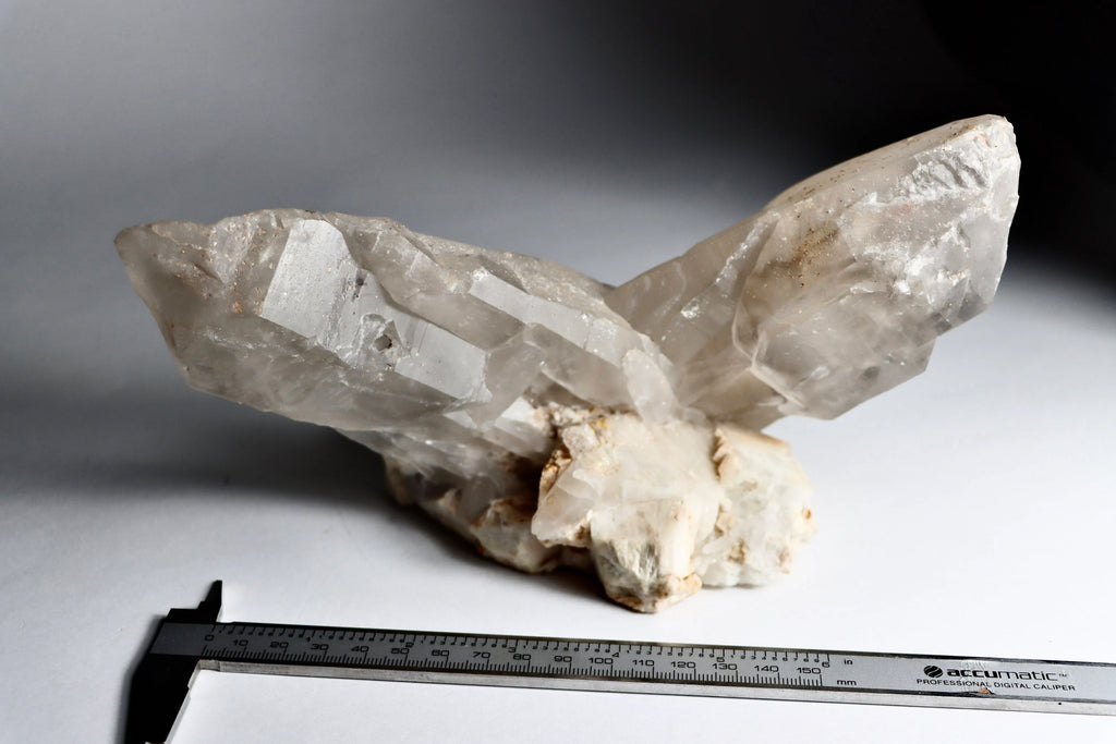 Smoky Quartz with Microcline | Natural Smoky Quartz Point from Smoky Hawk Claim, Colorado, USA