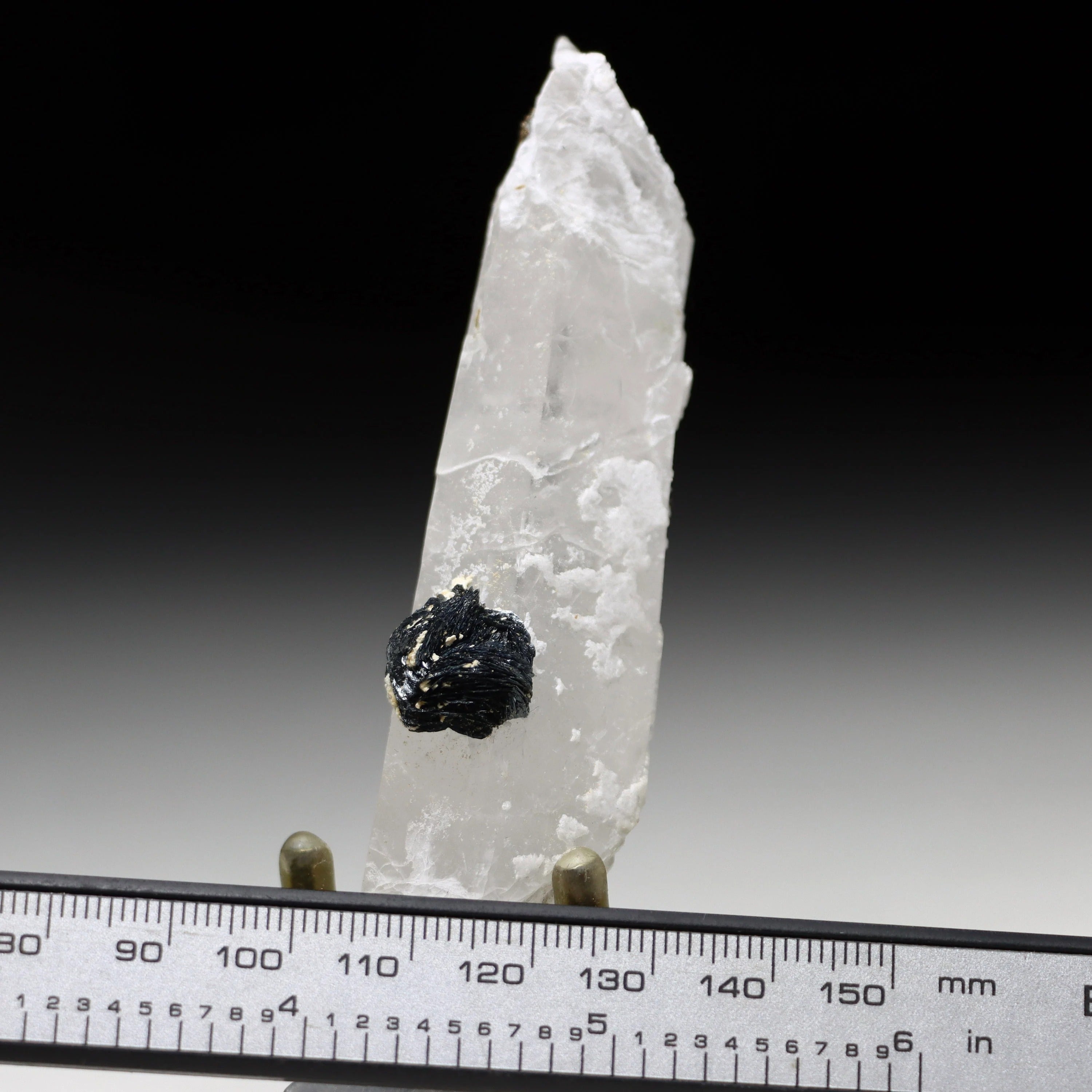 Quartz with Hematite Rosette | Natural Quartz Crystal