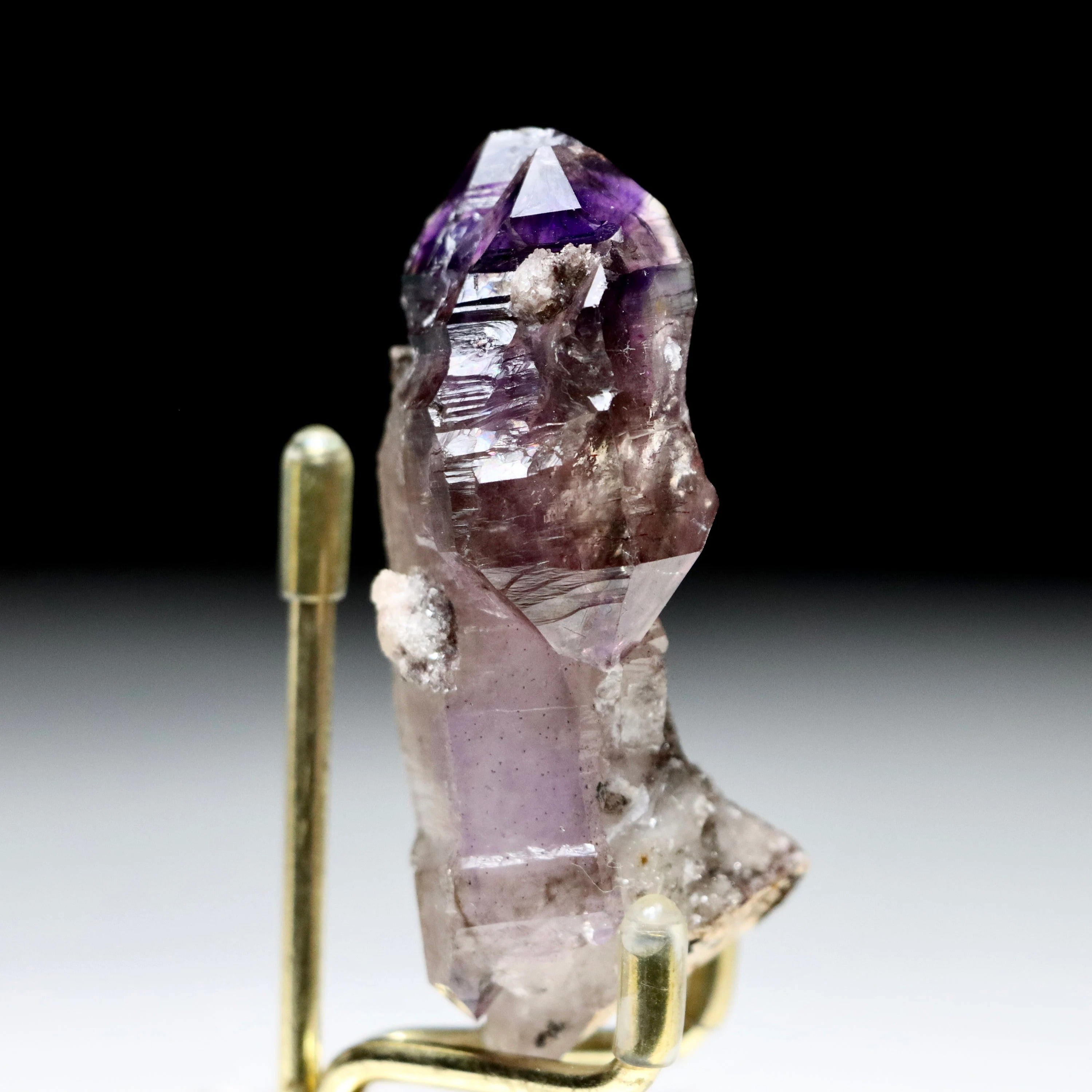 Elestial Smoky Amethyst Scepter (Double Terminated)