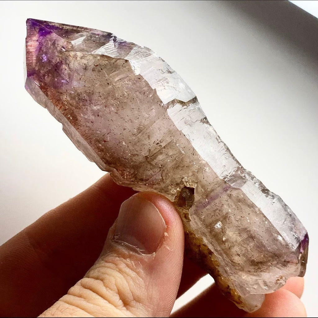 Smoky Amethyst Scepter (DT) | Zimbabwe