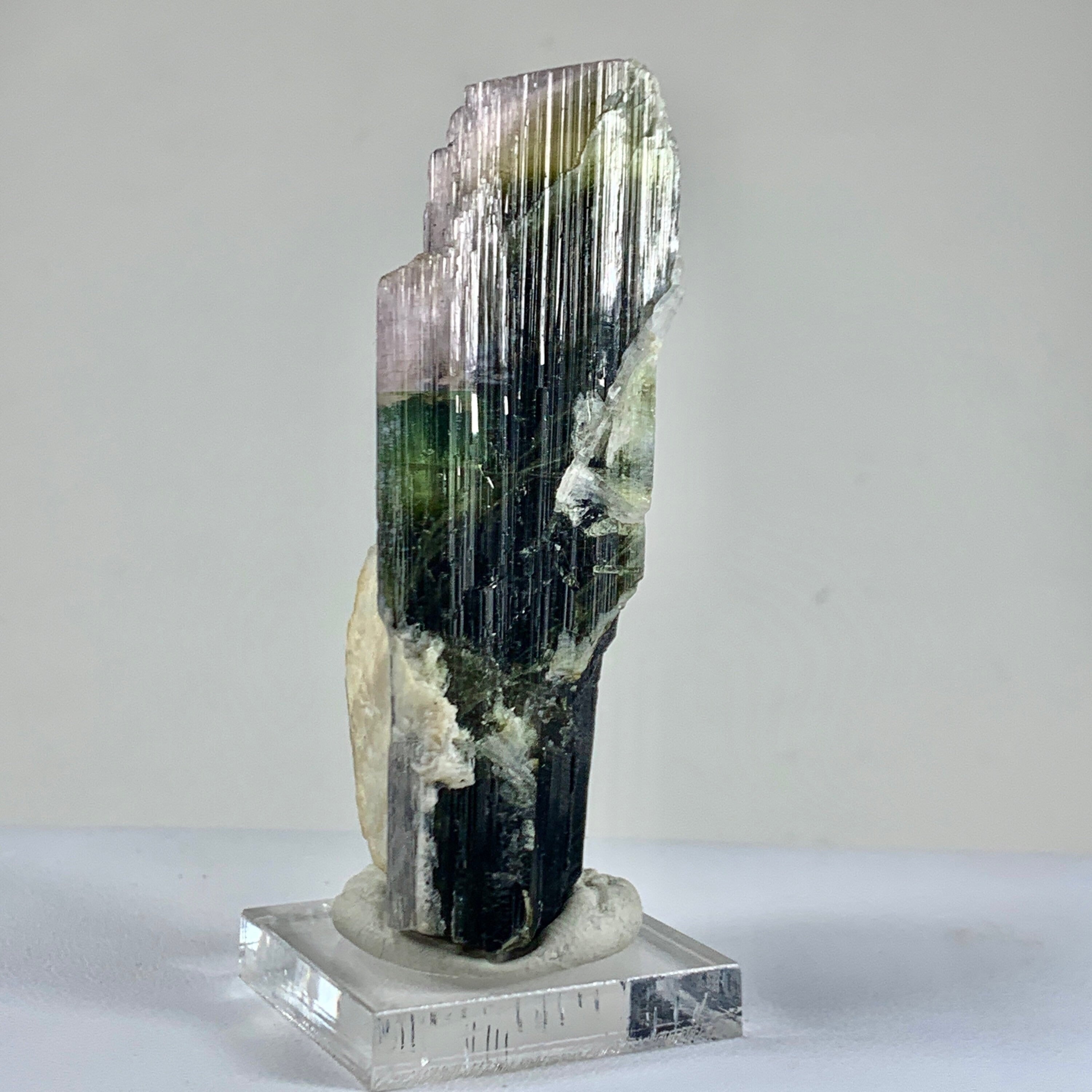 Tourmaline with Feldspar | Natural Tourmaline Mineral Specimen