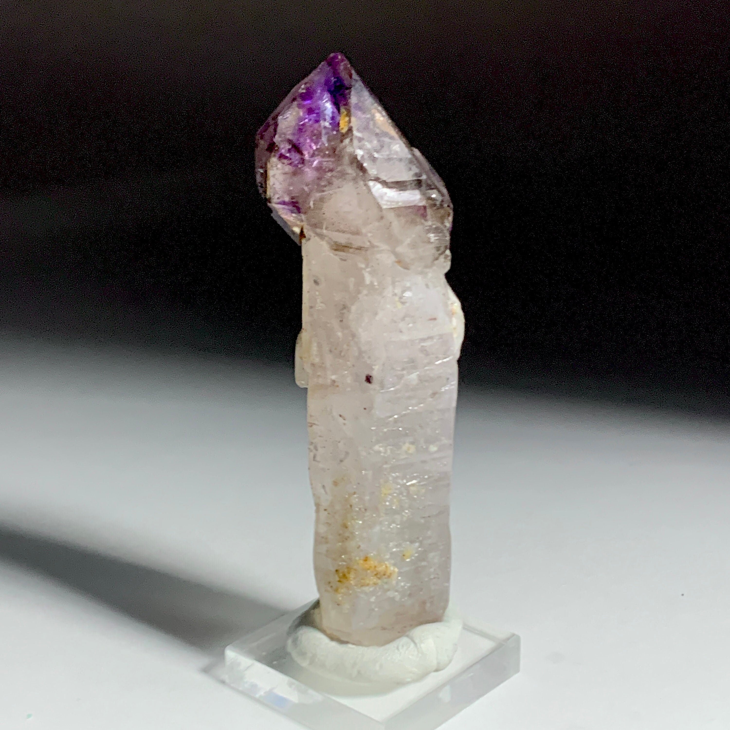 Smoky Amethyst Scepter (DT) | Amethyst Quartz Point