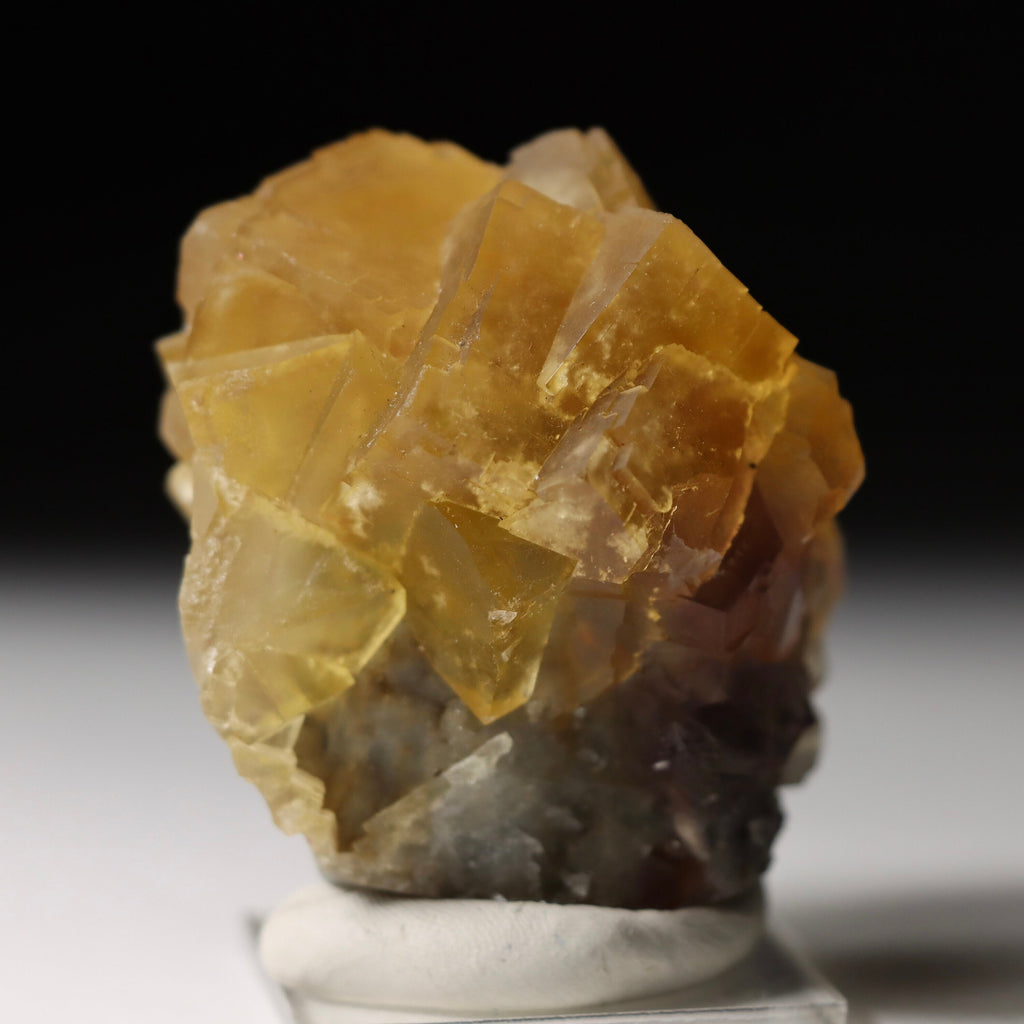 Yellow Fluorite on Matrix | Anhui China