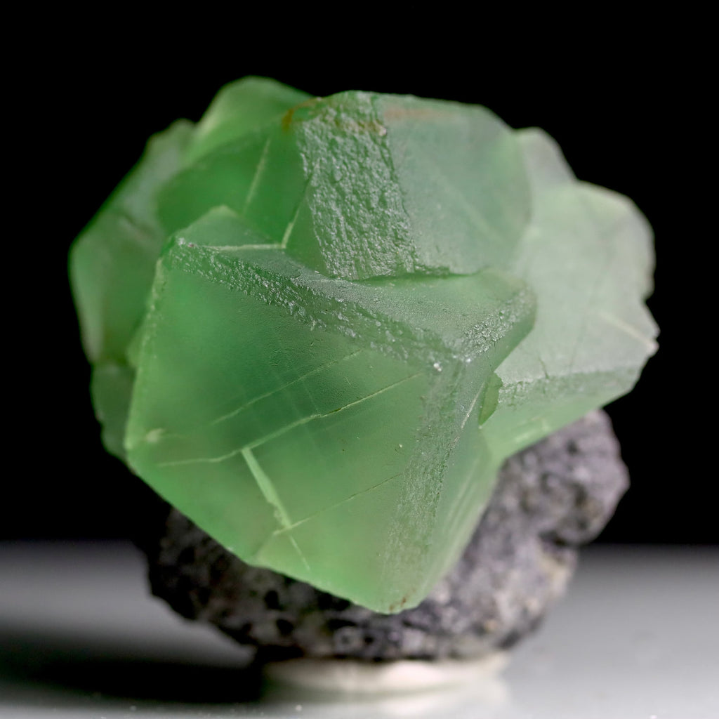 Green Fluorite | Chinese Cubic Fluorite Crystal