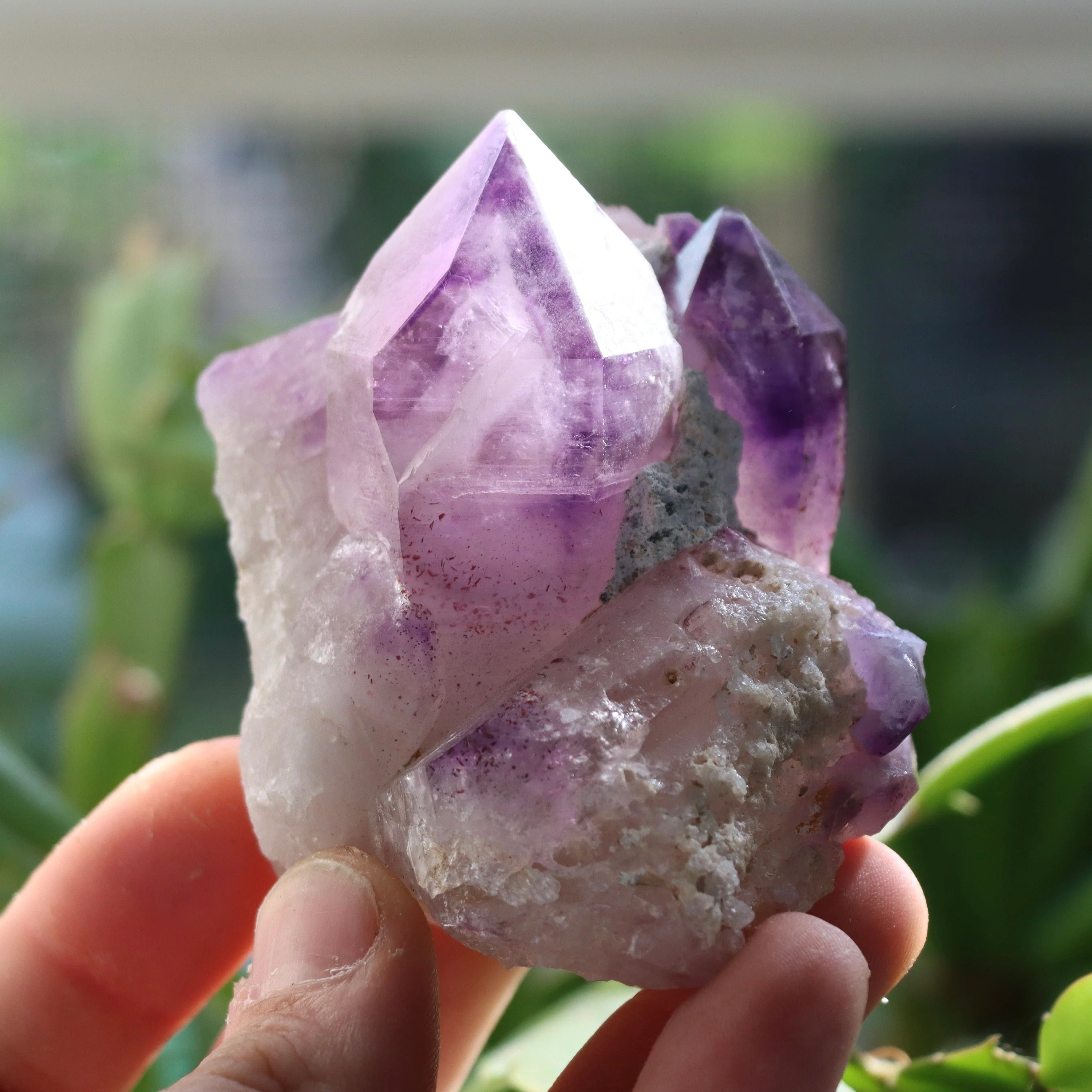 Phantom Brandberg Amethyst on Matrix | Namibia