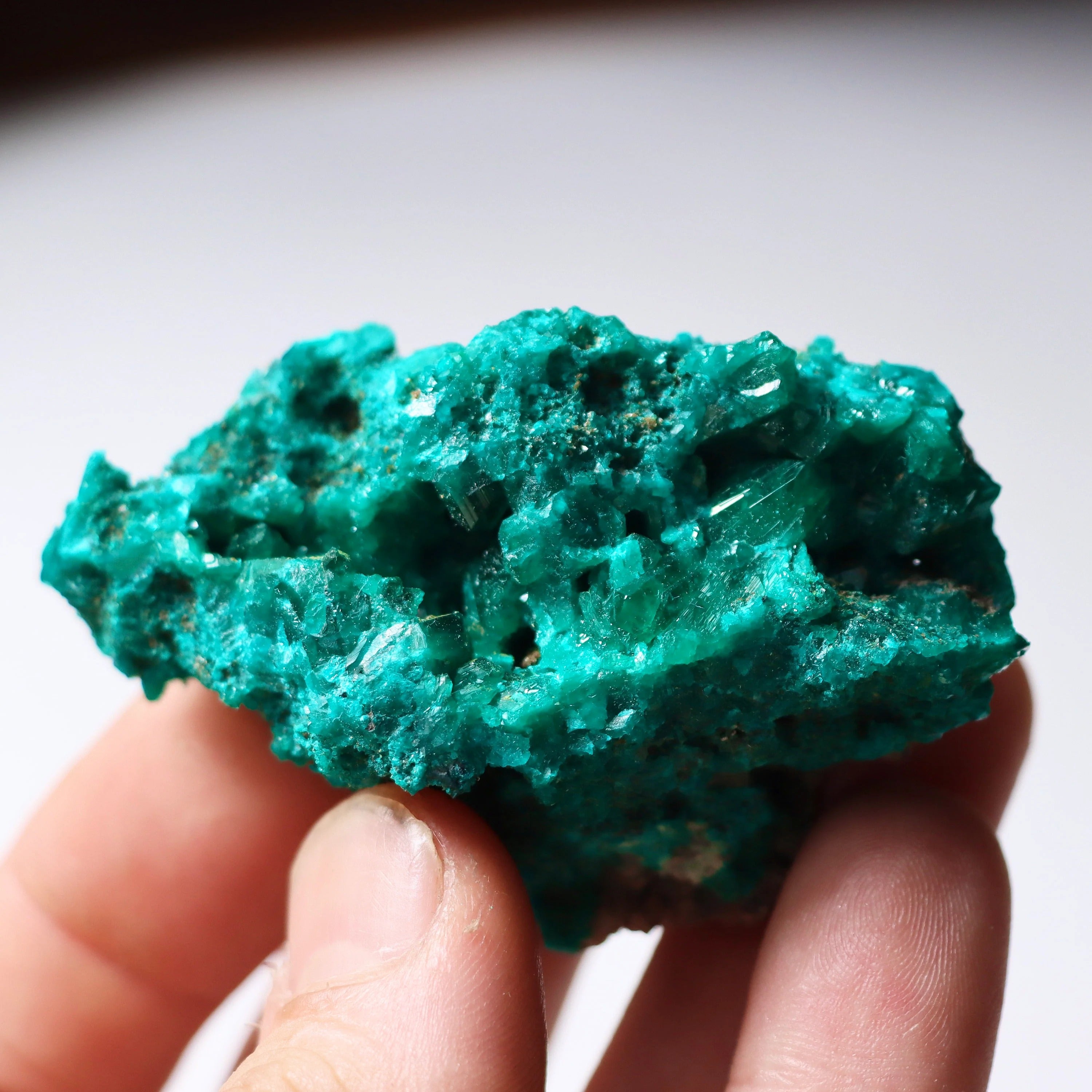 Dioptase with Mimetite Specimen