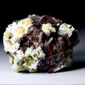 Axinite with Epidote & Tourmaline | Pakistan