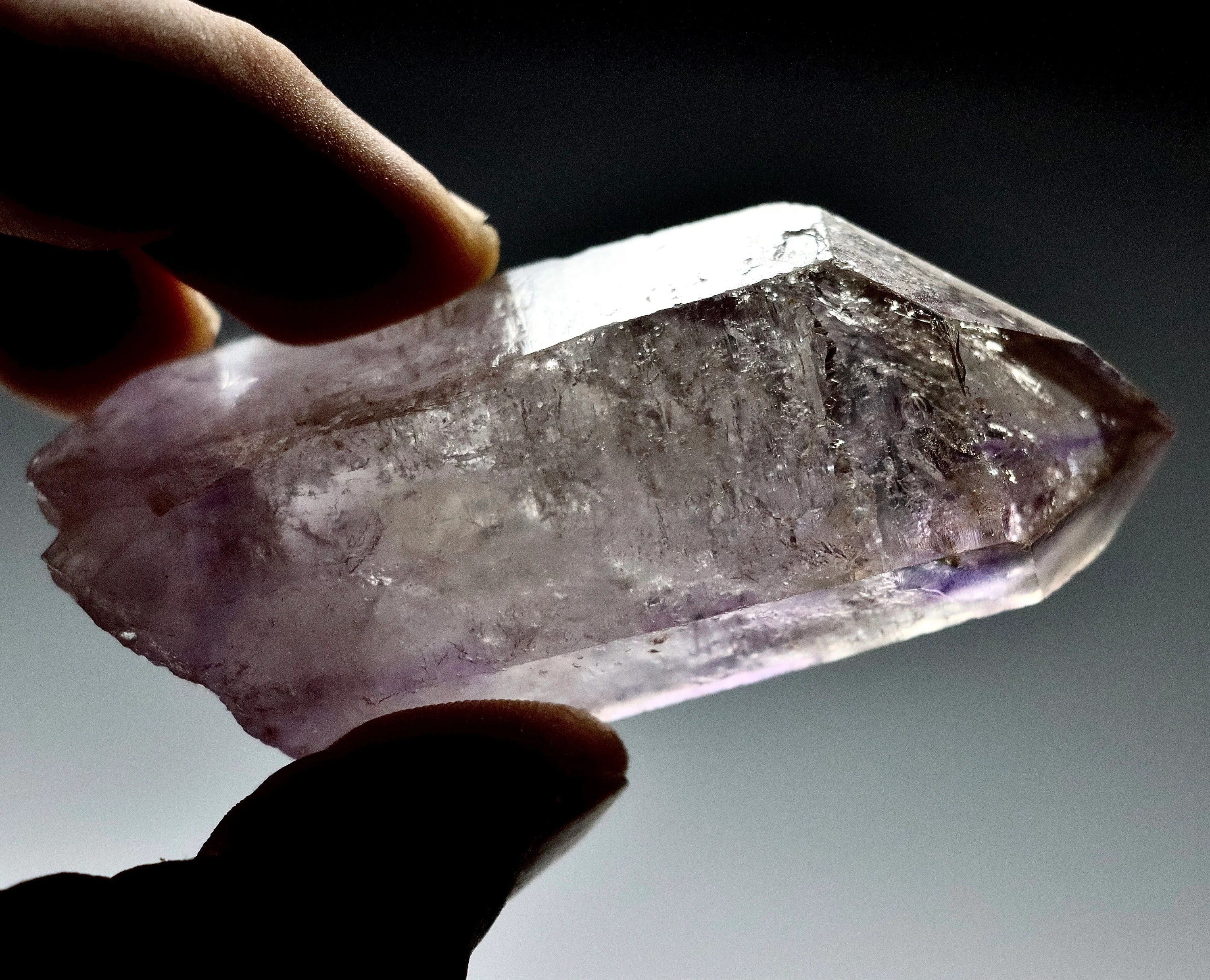 Skeletal Enhydro Phantom Brandberg Amethyst | Namibia