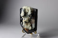 Erongo Schorl Black Tourmaline with Hyalite Opal | UV Reactive Mineral Specimen