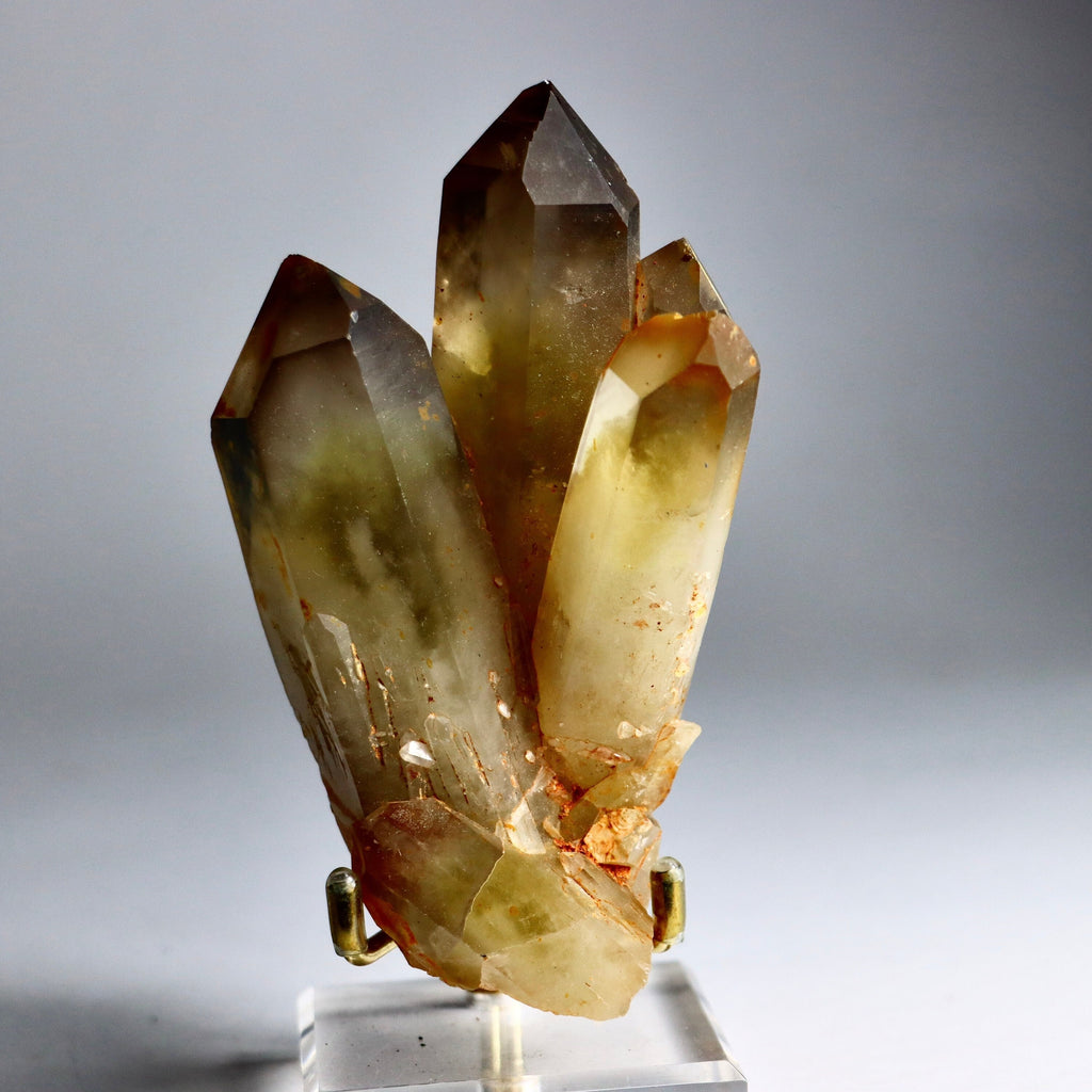 Natural Citrine Point | Quartz Mineral Specimen