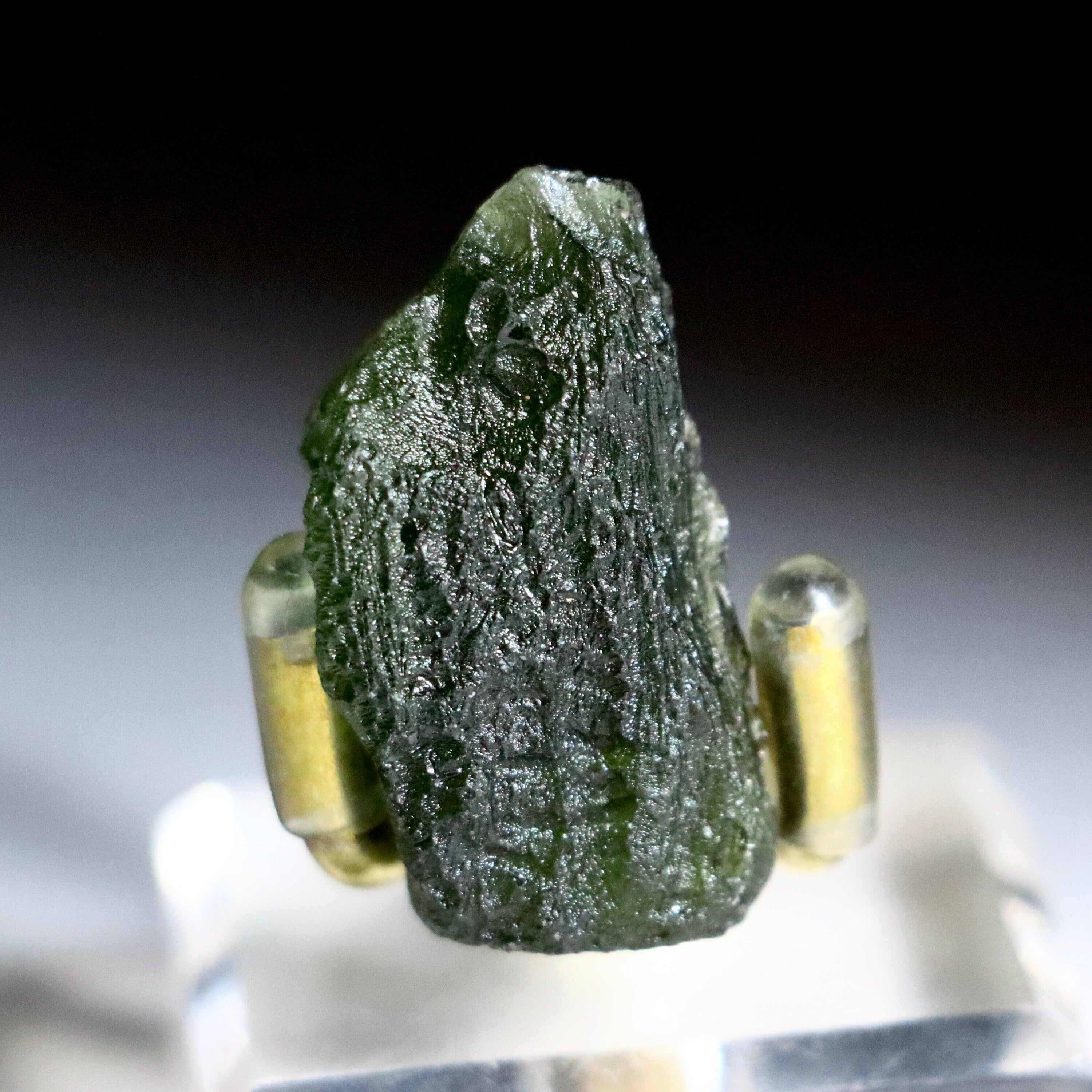 High Grade Moldavite | Czech Moldavite Rough Crystal