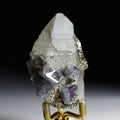 Fluorite on Quartz | Natural Fluorite Crystal on Matrix