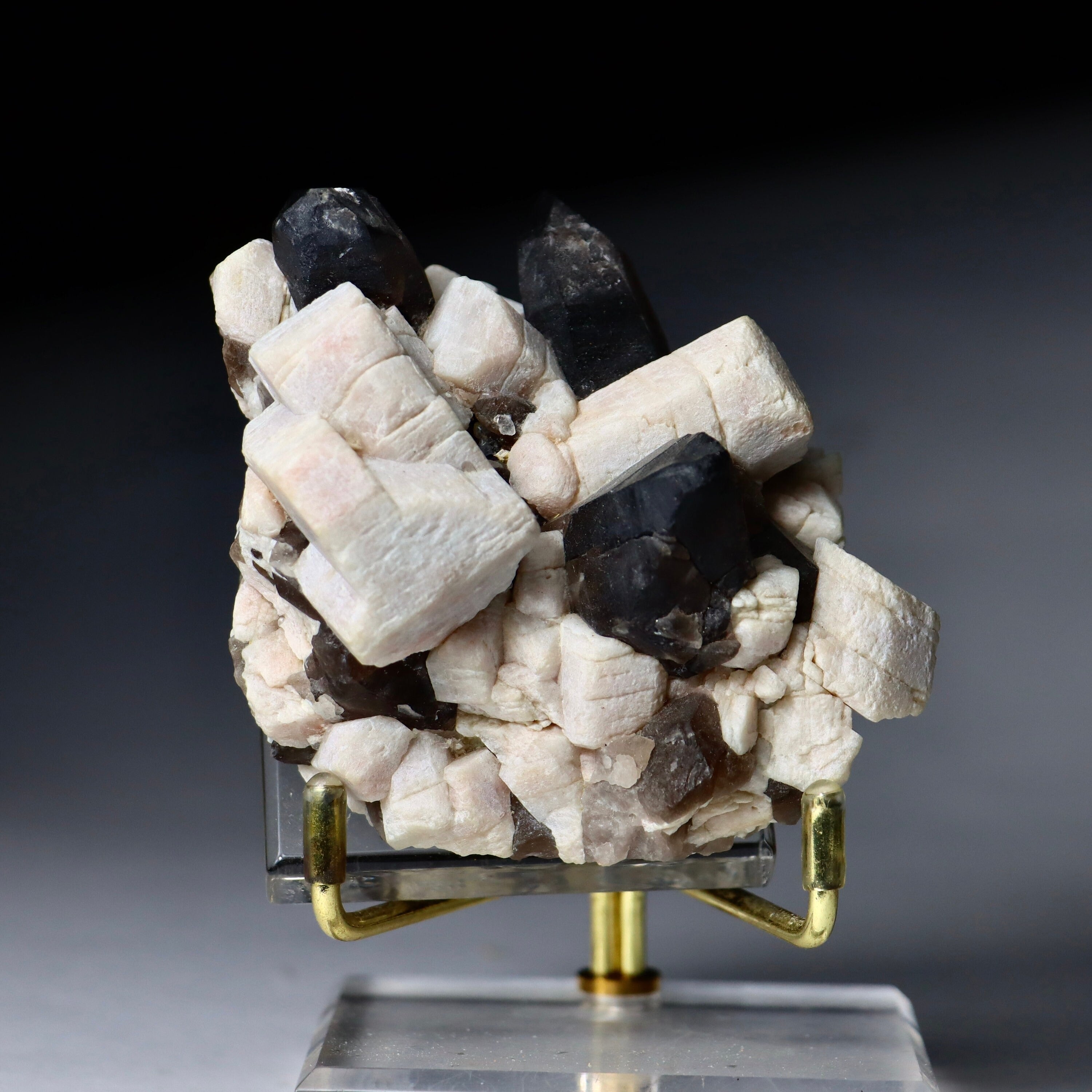 Pike’s Peak Smoky Quartz with Microcline | Mineral Specimen
