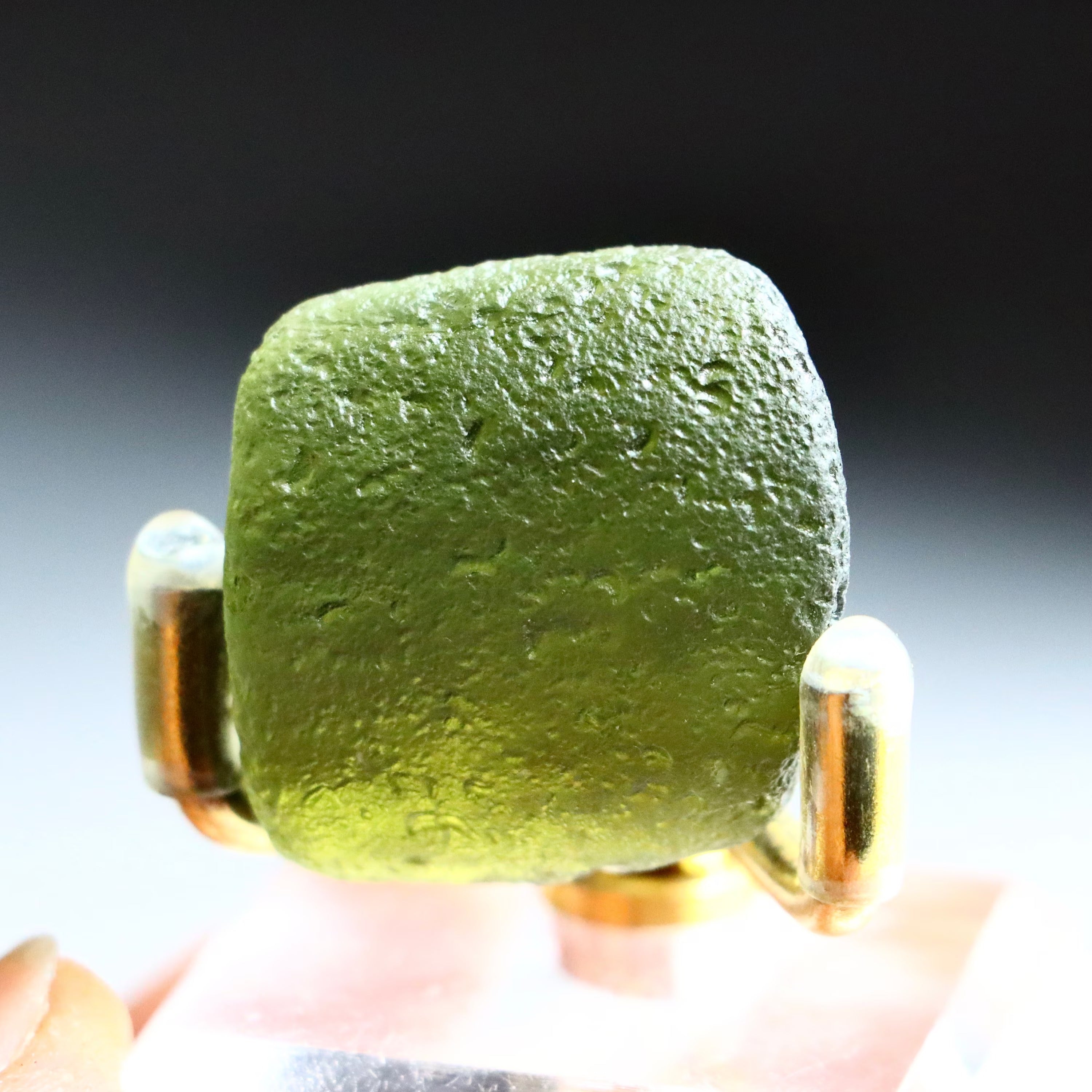 High-Grade Moldavite (Tektite) | Genuine Raw Moldavite from Chlum nad Malší, Czech Republic