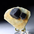 Fluorite with Druzy Quartz | Natural Fluorite Mineral Specimen
