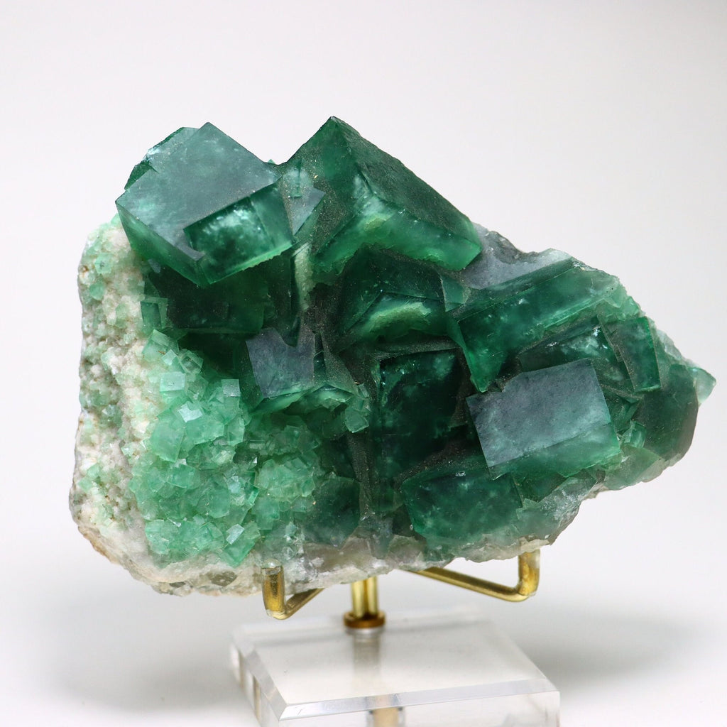 Green Fluorite Cubes