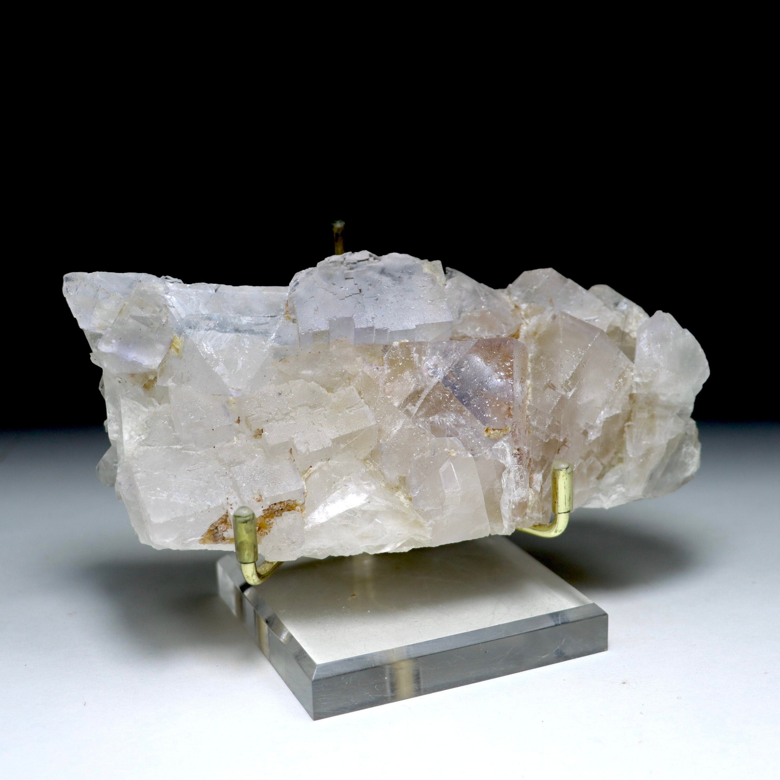 White Illinois Fluorite Cube