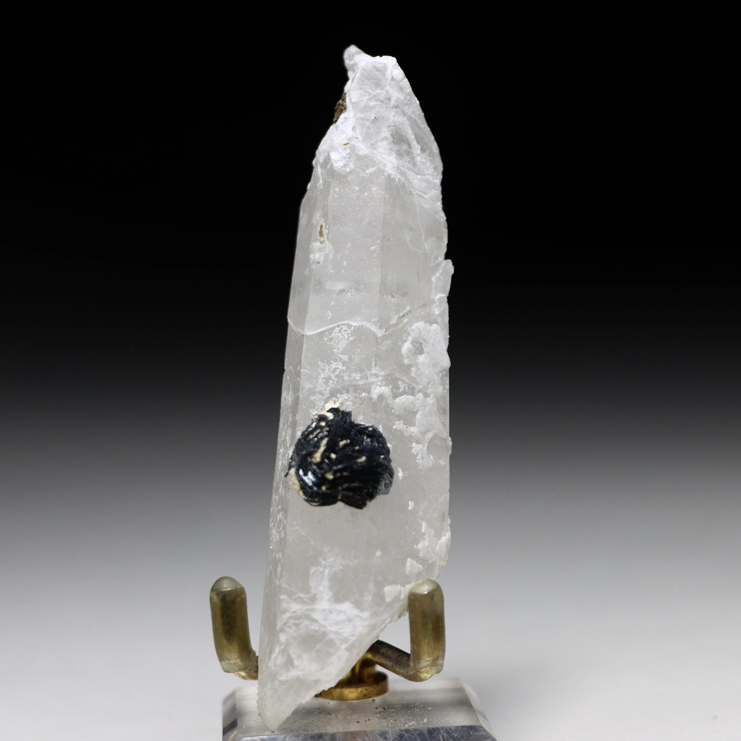 Quartz with Hematite Rosette | Natural Quartz Crystal