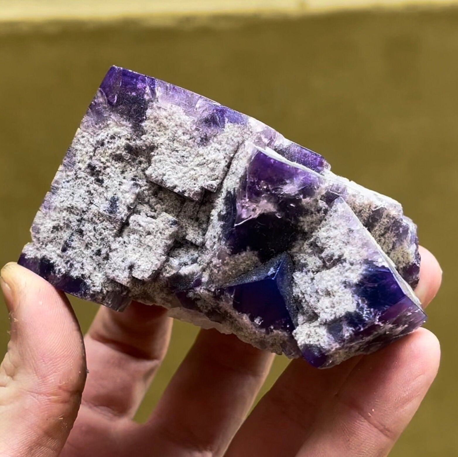 Color Changing Fluorite | Rogerley Mine England