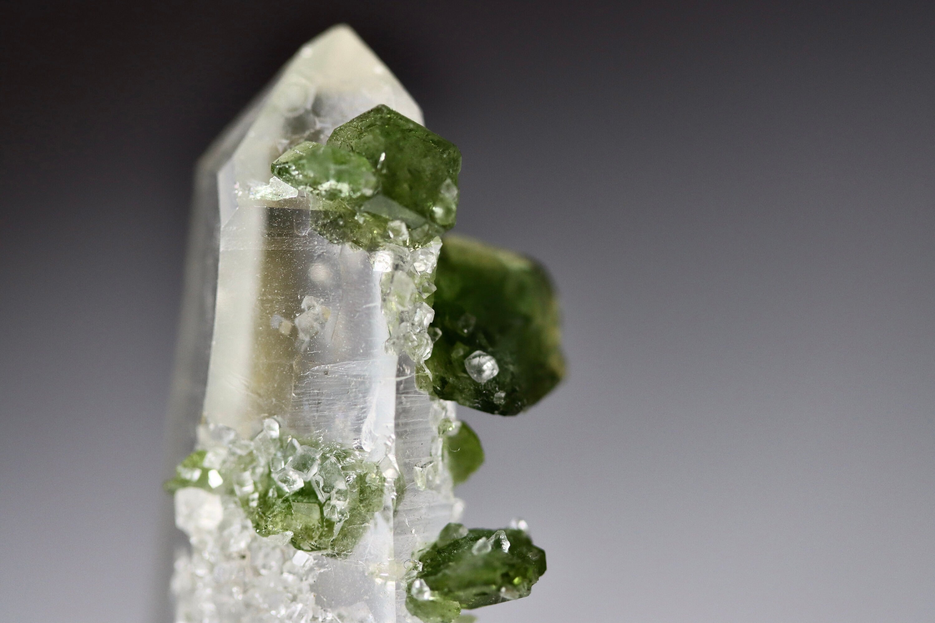 Extremely Rare Uvite Tourmaline in Quartz | Facet-Grade Tourmaline Mineral Specimen from Brumado Mine, Brazil