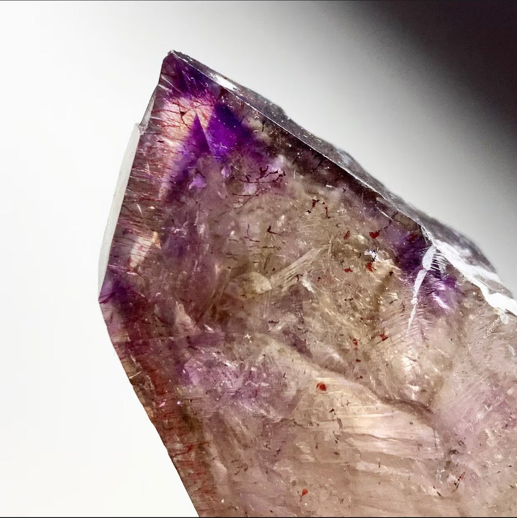 Smoky Amethyst Scepter (DT) | Zimbabwe