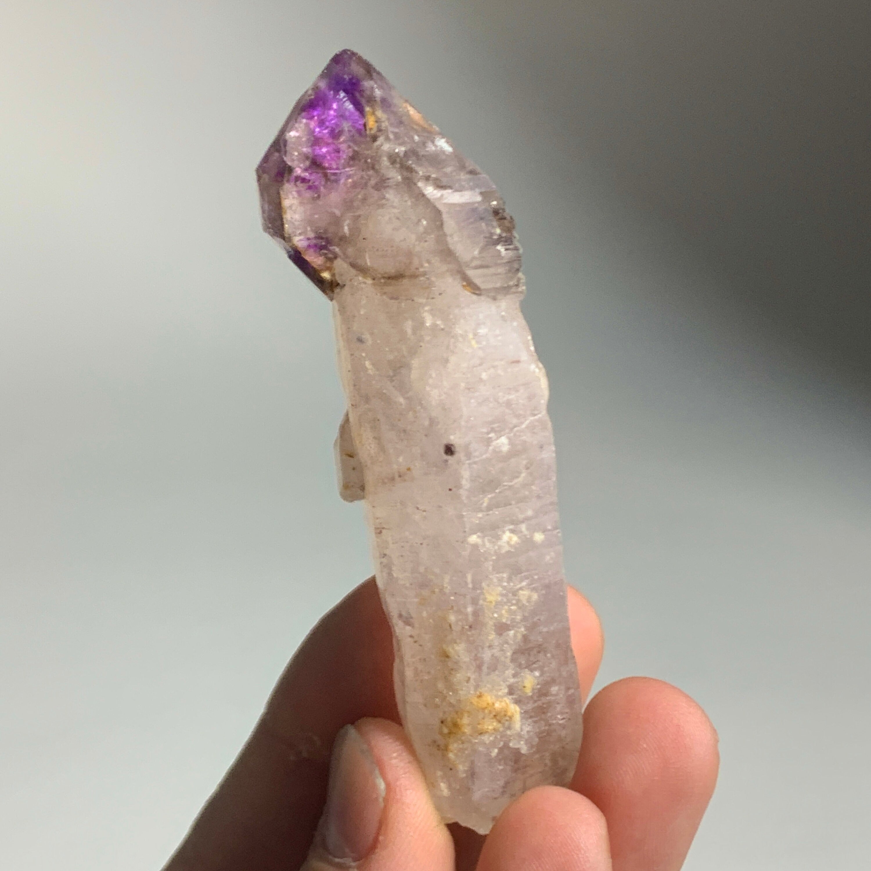Smoky Amethyst Scepter (DT) | Amethyst Quartz Point
