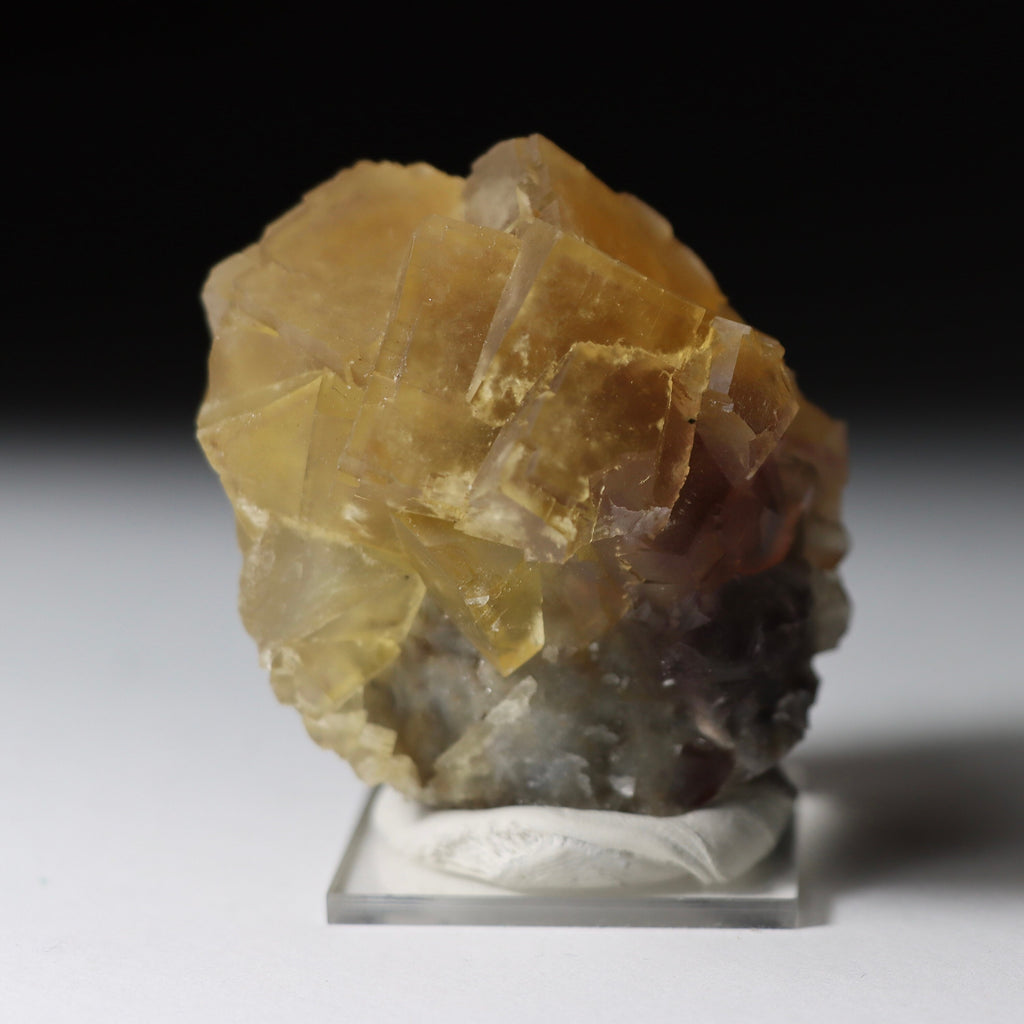 Yellow Fluorite on Matrix | Anhui China