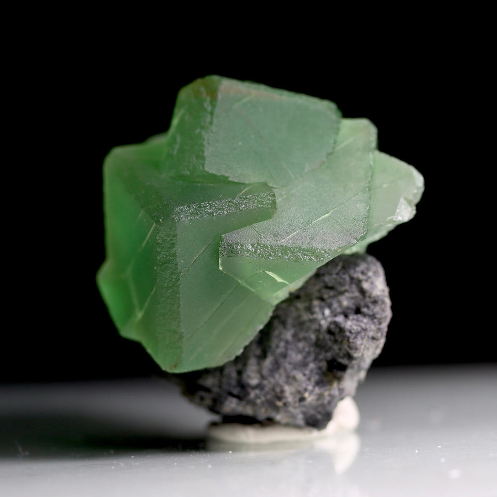 Green Fluorite | Chinese Cubic Fluorite Crystal
