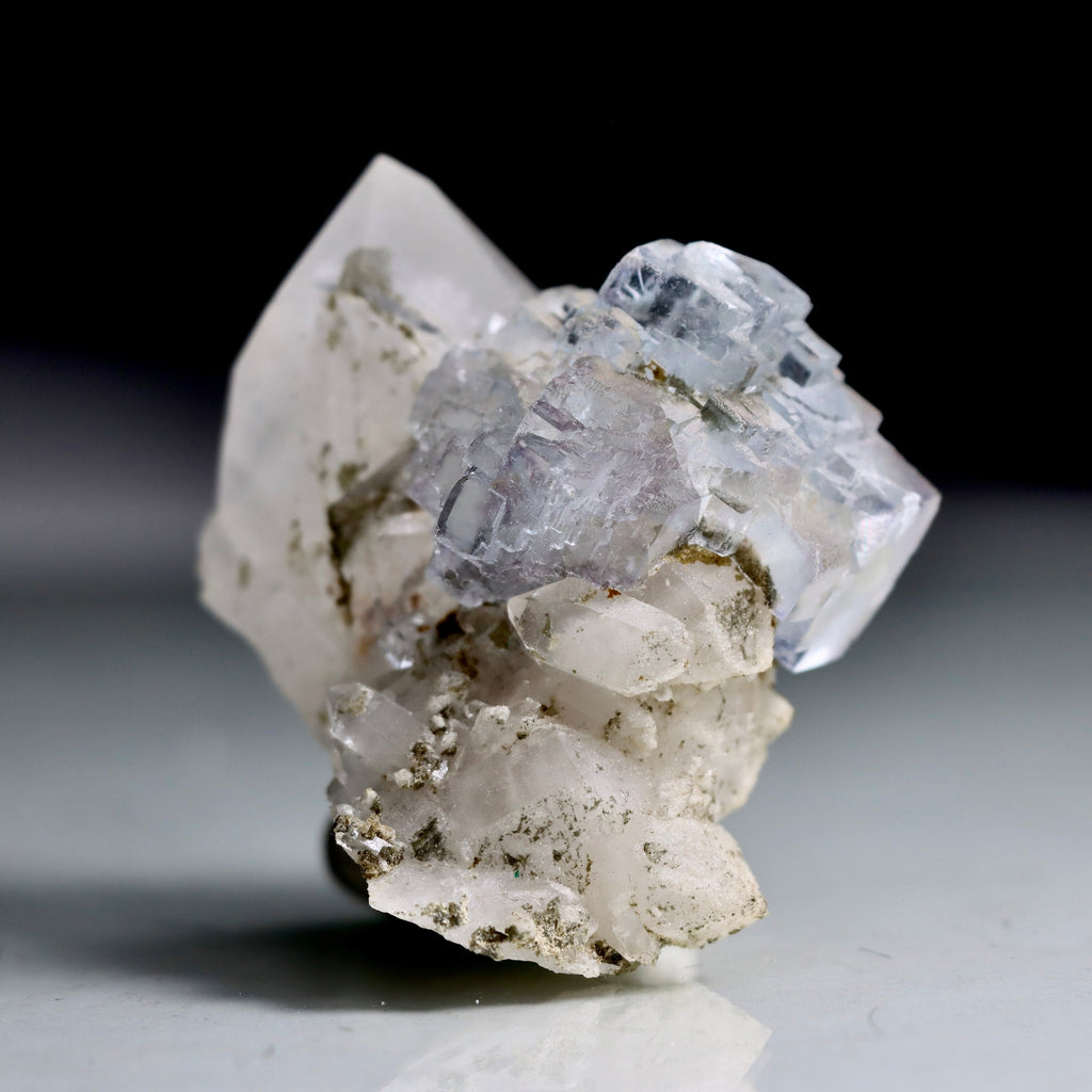 Fluorite on Quartz