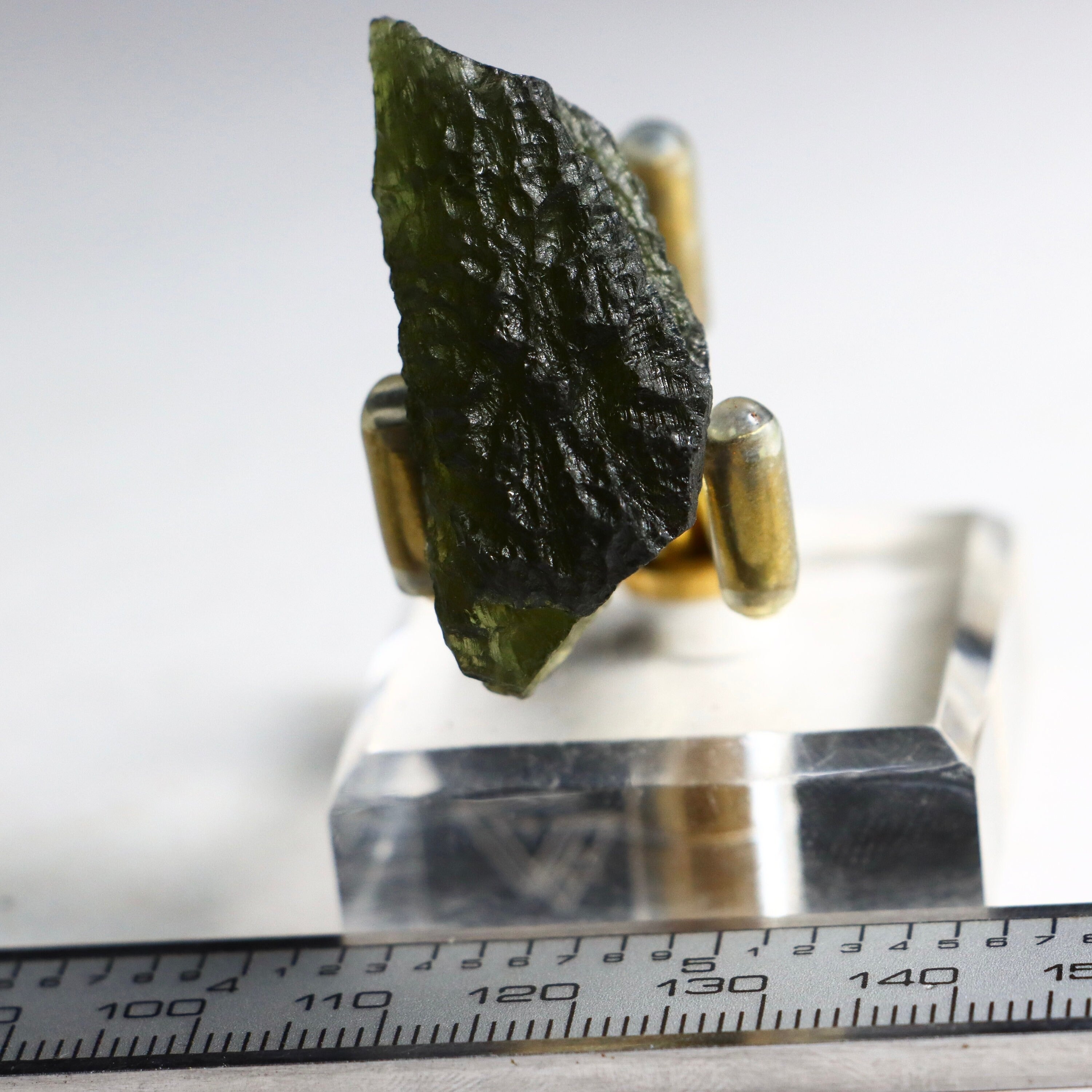 High Grade Moldavite | Czech Moldavite Genuine Moldavite Crystal Rough Moldavite Raw Moldavite Rare Mineral Specimen