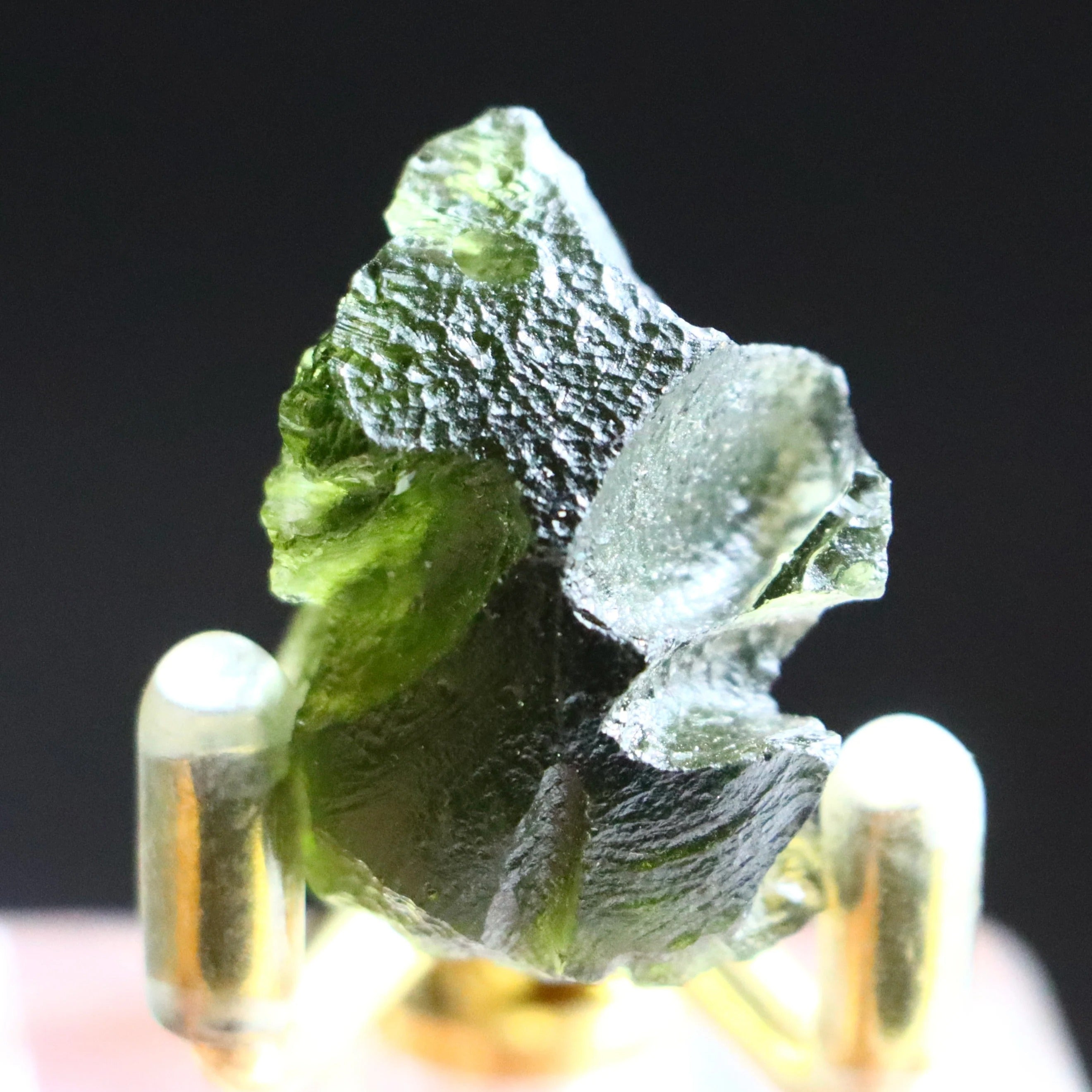 High Grade Moldavite | Czech Moldavite Rough Crystal