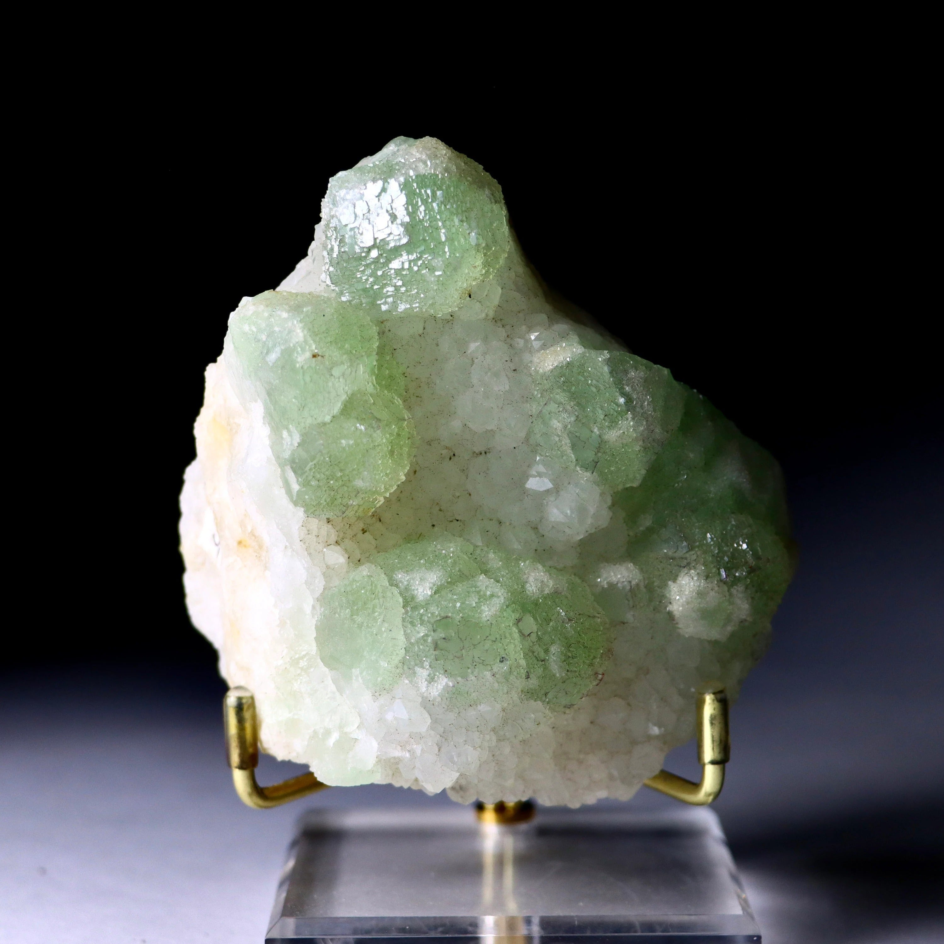 Fluorite with Druzy Quartz | Taolin Mine China