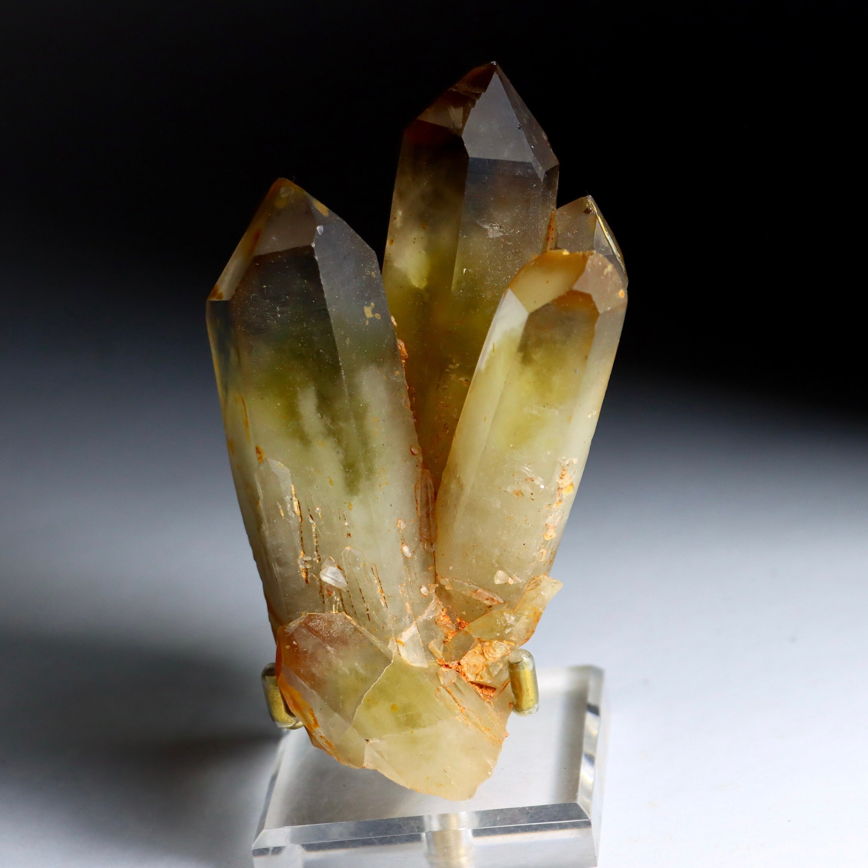 Natural Citrine Point | Quartz Mineral Specimen