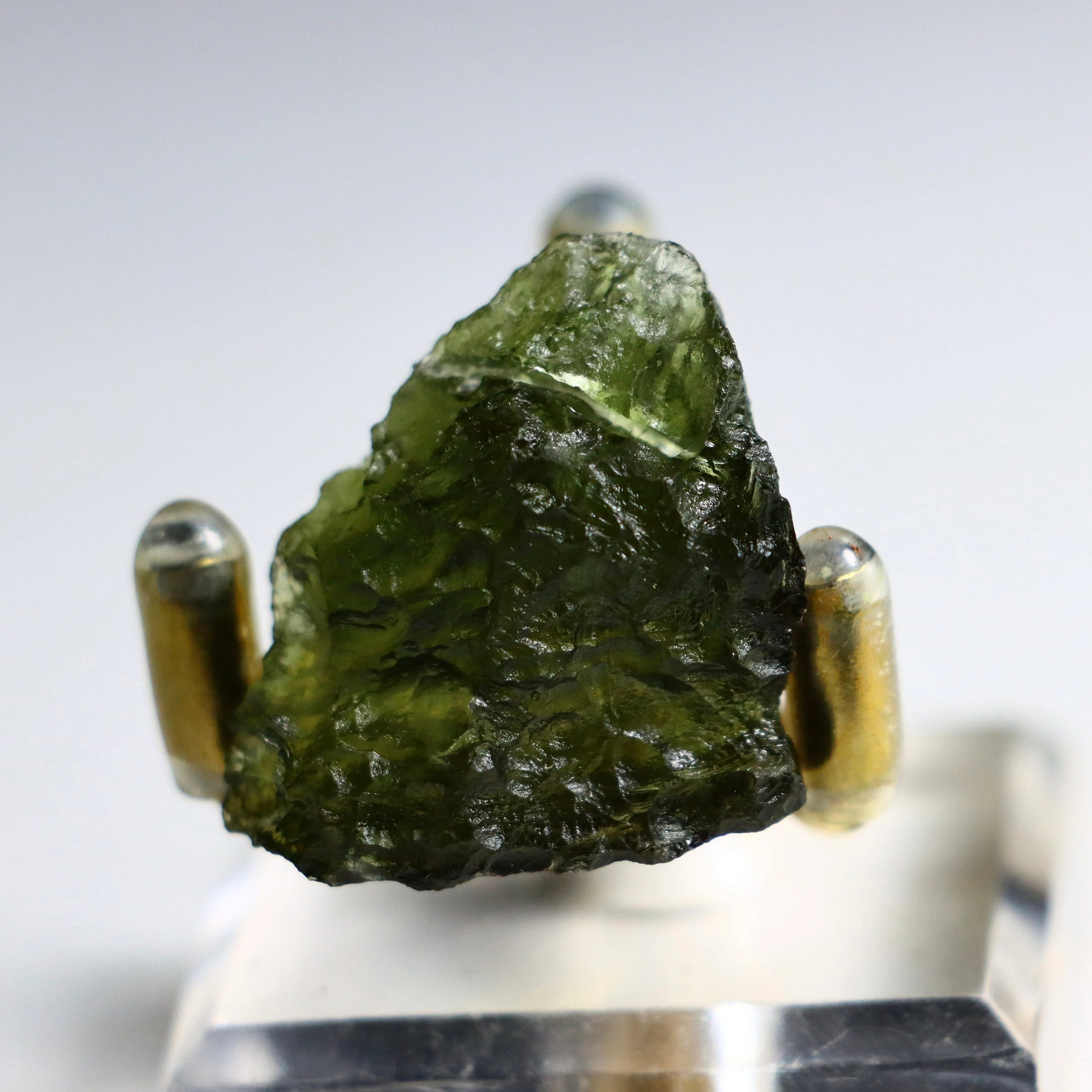 High Grade Moldavite | Czech Moldavite Rough Crystal