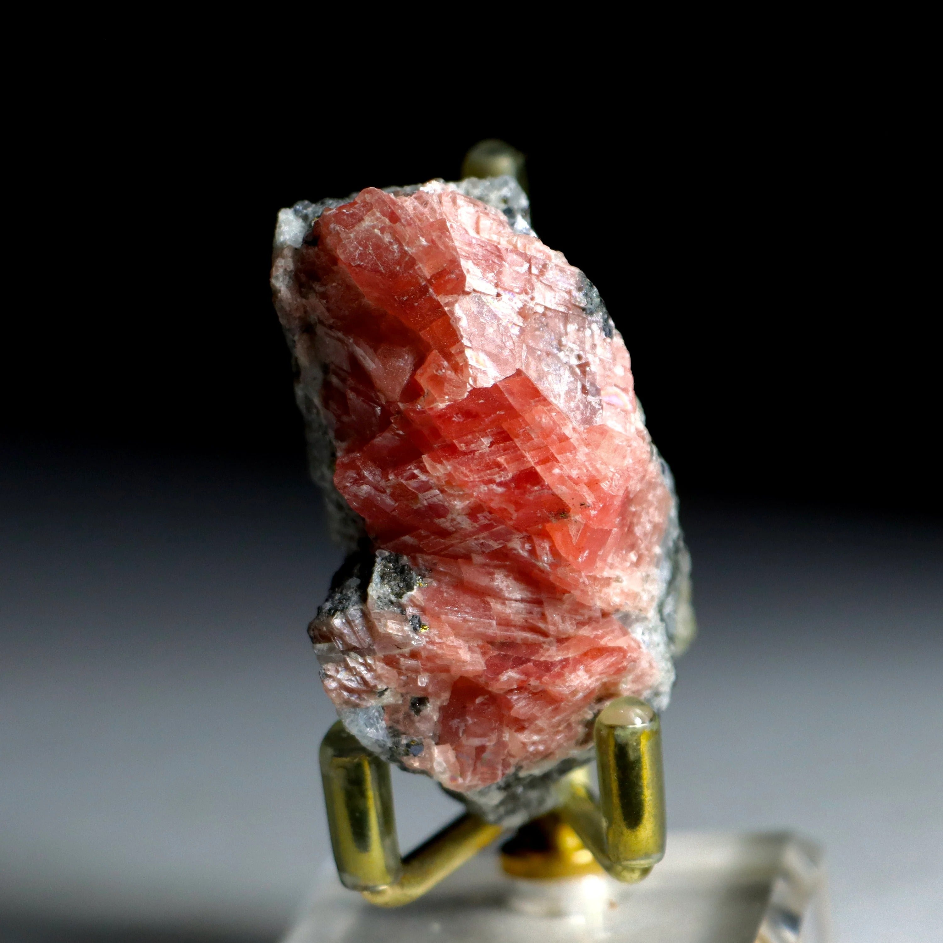 Sweet Home Rhodochrosite & Pyrite Matrix | Colorado