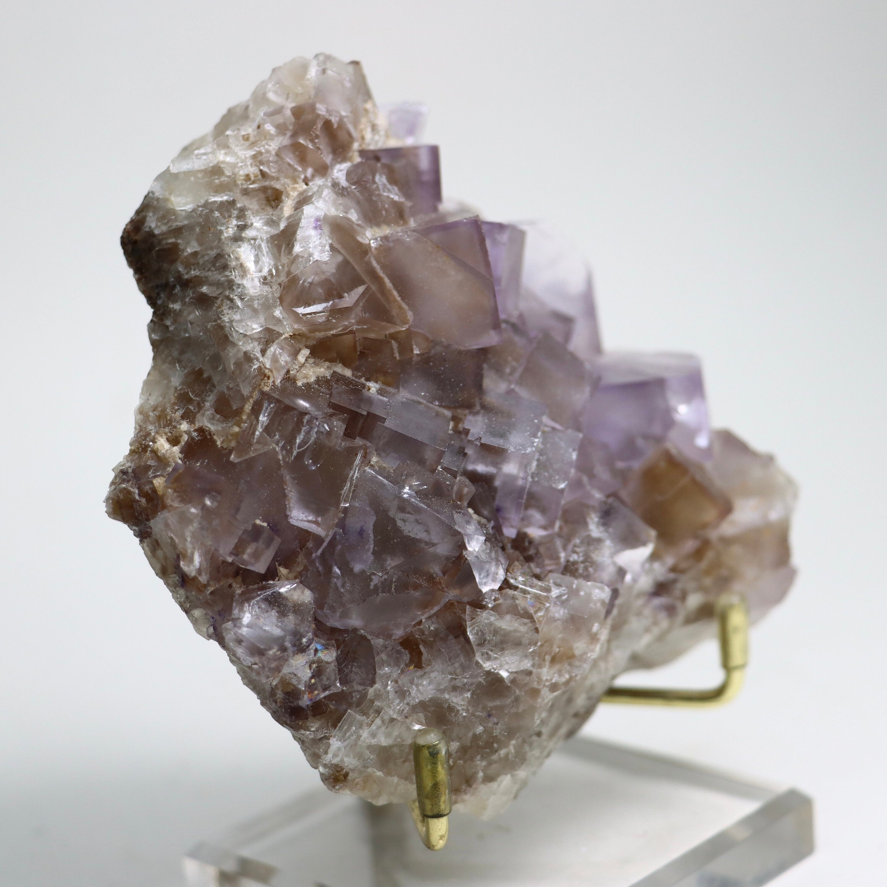 Purple Illinois Fluorite Cube