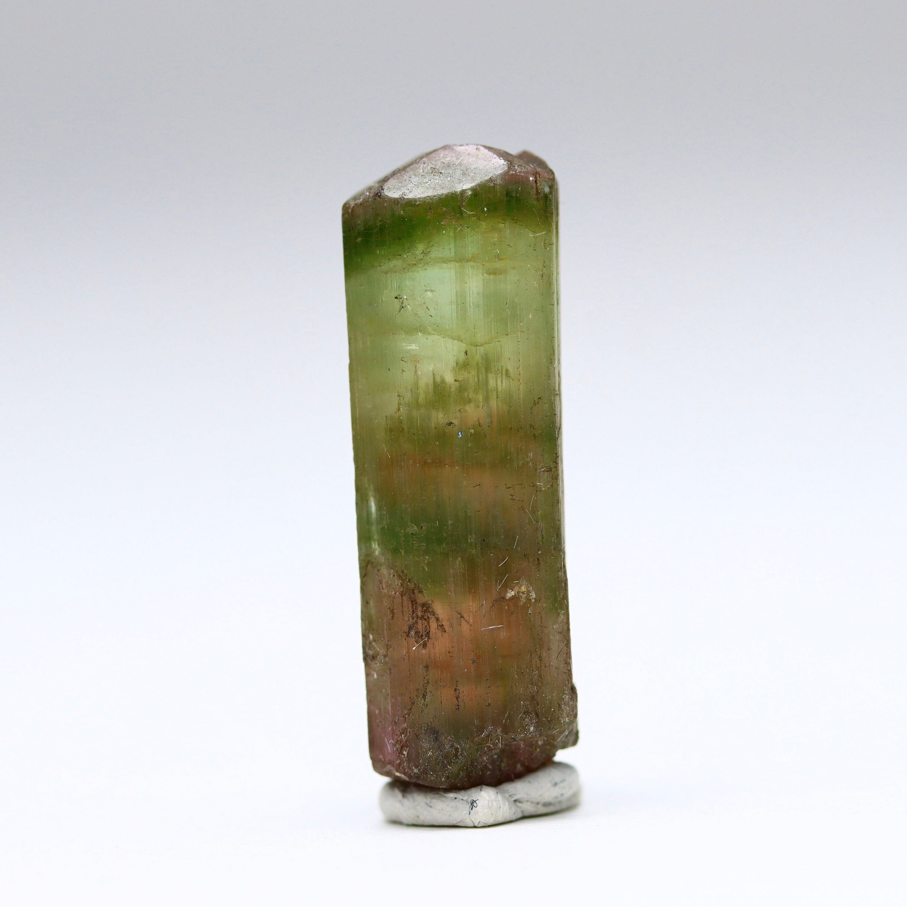 Catseye Watermelon Tourmaline Crystal