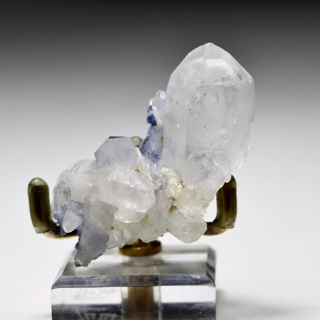 Dumortierite in Quartz Crystal | Bahia Brazil
