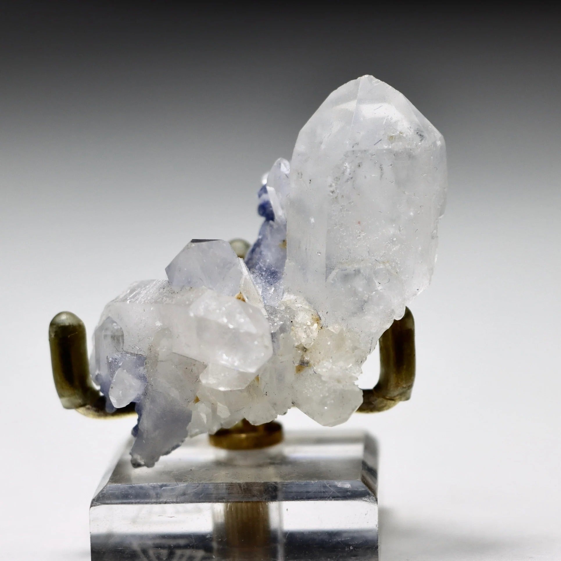 Dumortierite in Quartz Crystal | Bahia Brazil