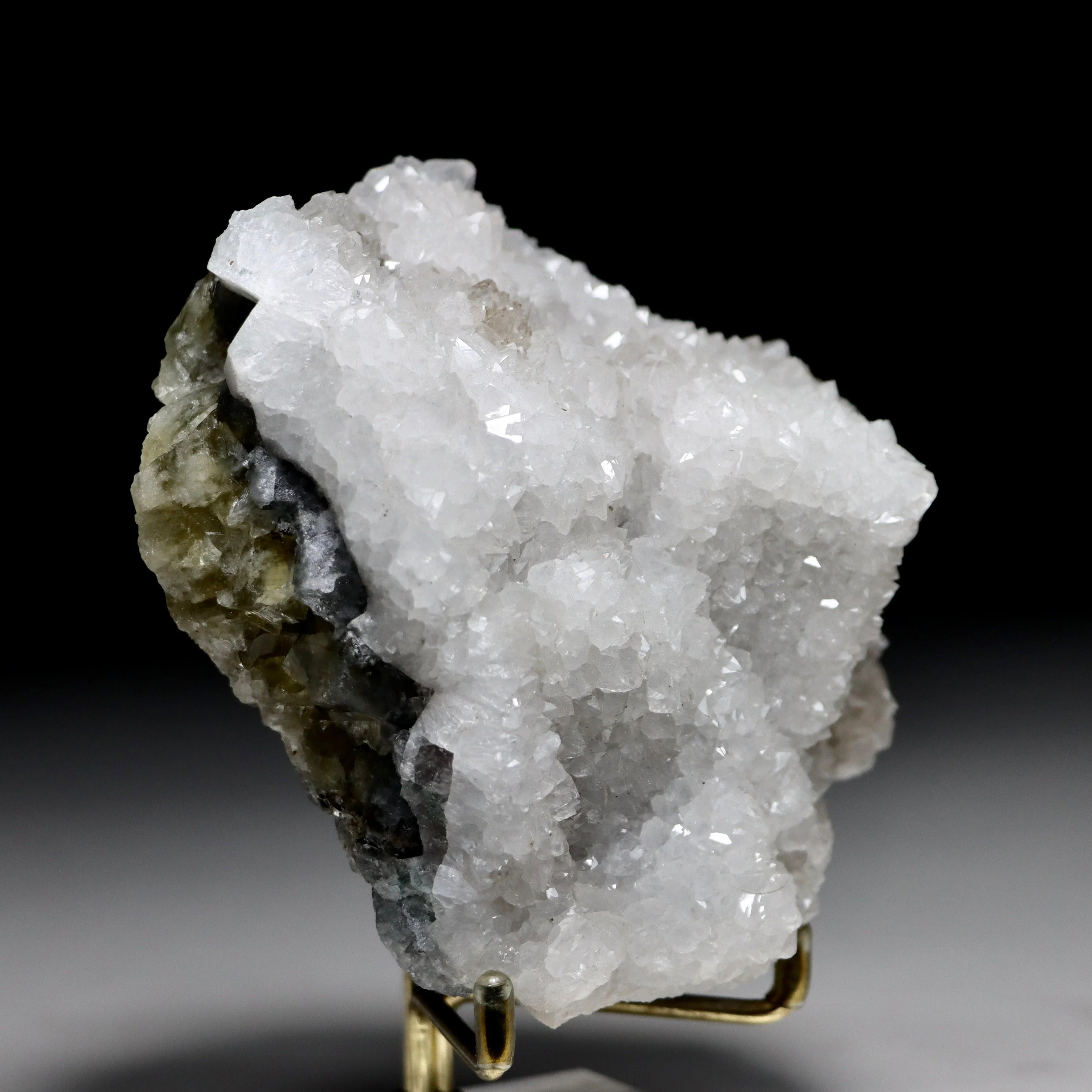 RARE Diana Maria Quartz on Fluorite | Rogerley Fluorite UV Reactive Specimen