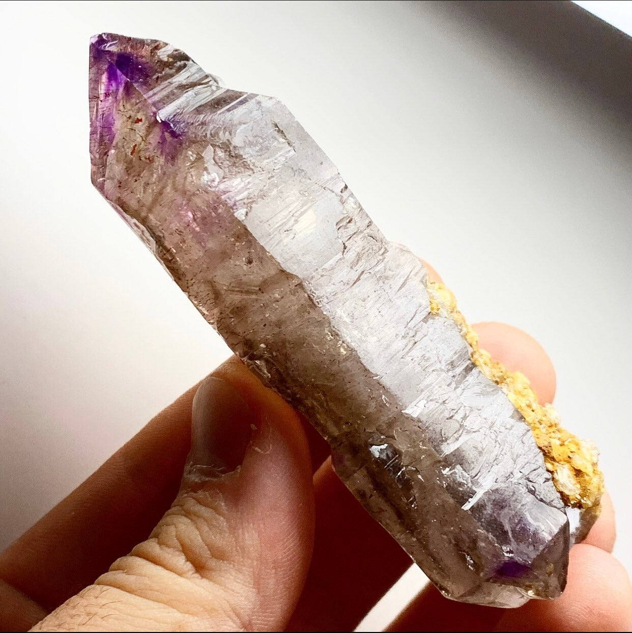 Smoky Amethyst Scepter (DT) | Zimbabwe